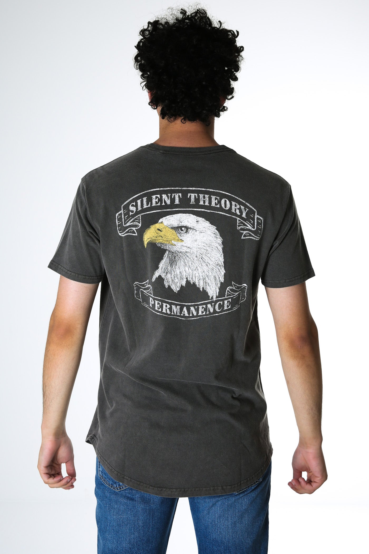 Permanence Eagle Tee Charcoal