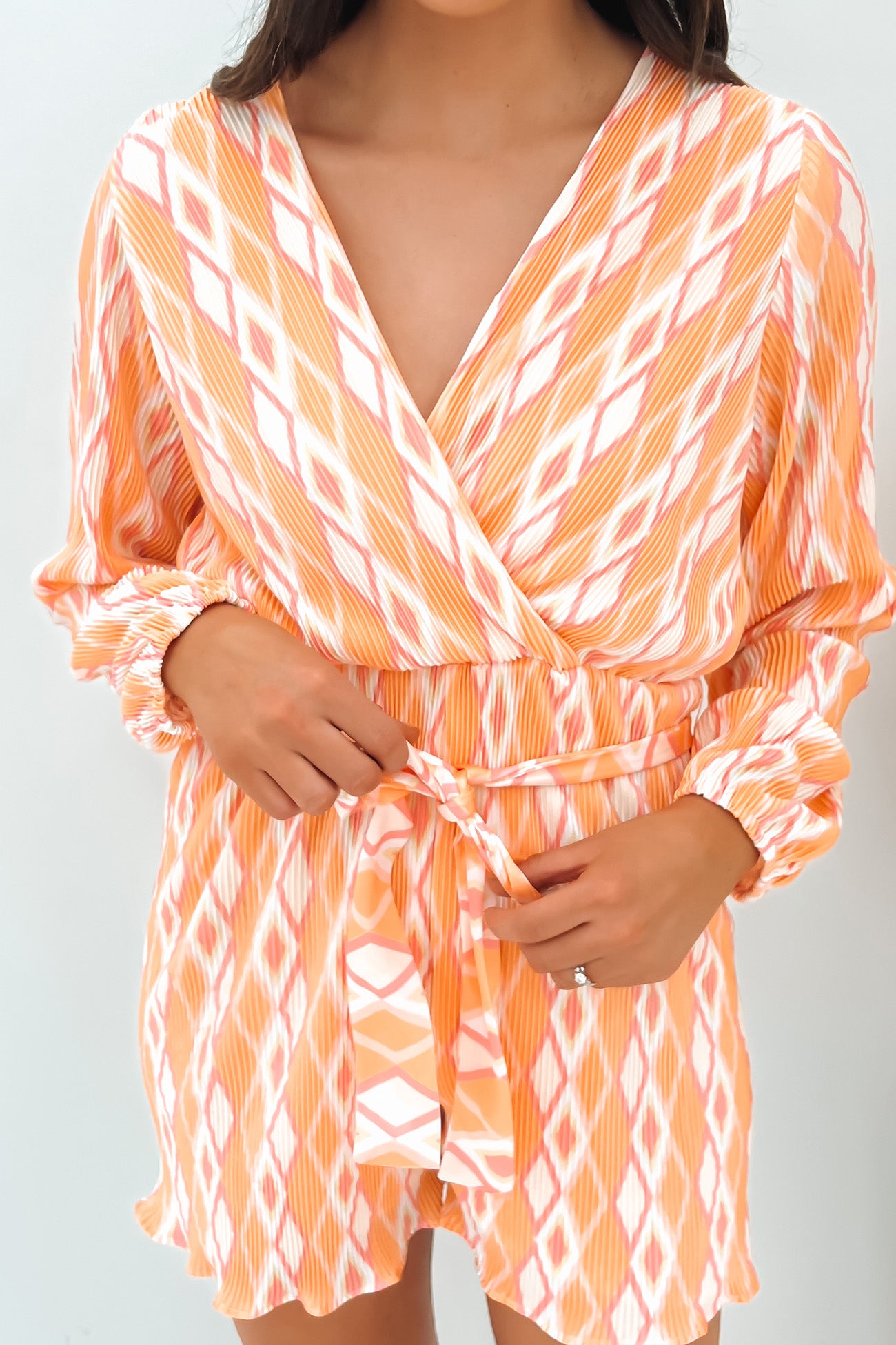 Perry Playsuit Orange Multi