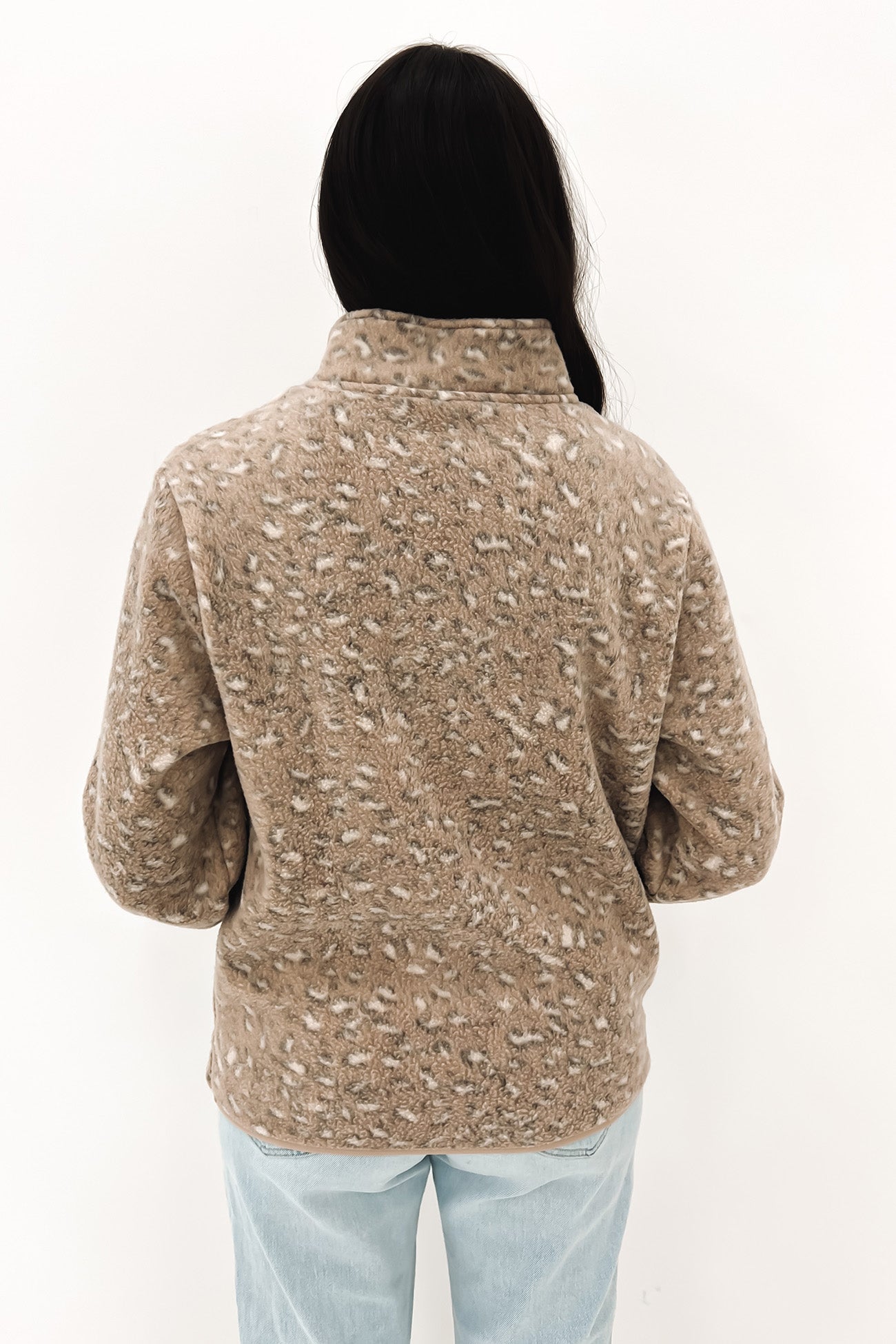 Pheelin It Mock Neck Leopard