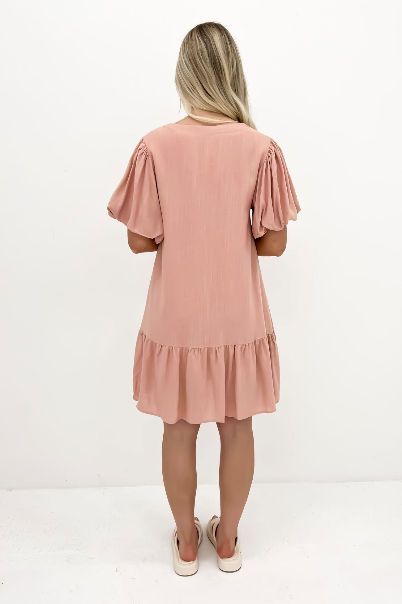 Phoebe Mini Dress Blush