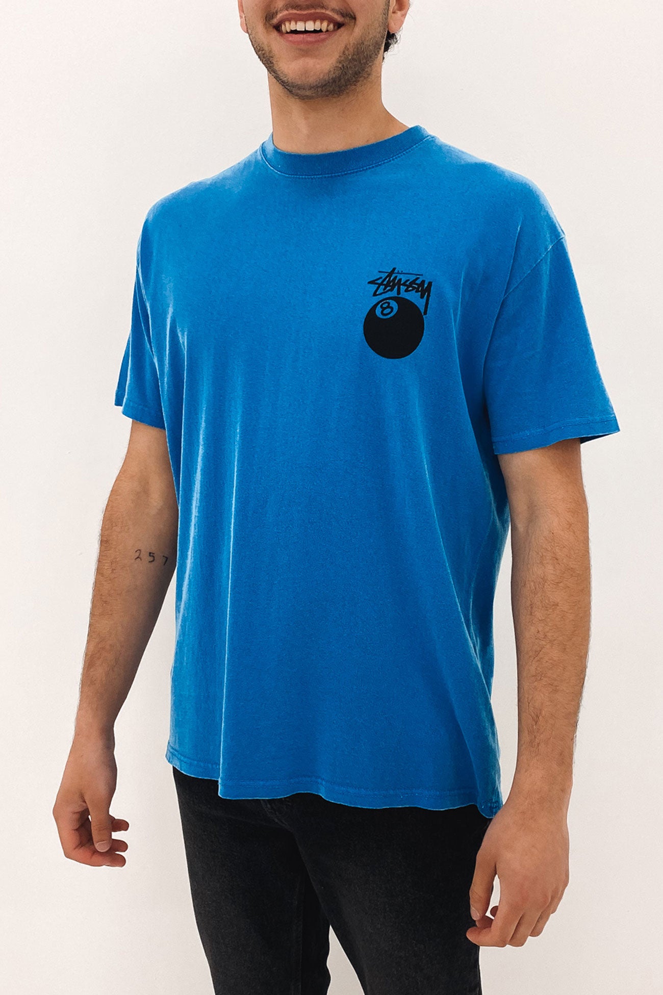 Pigment 8 Ball Short Sleeve Tee Pigment Strong Blue