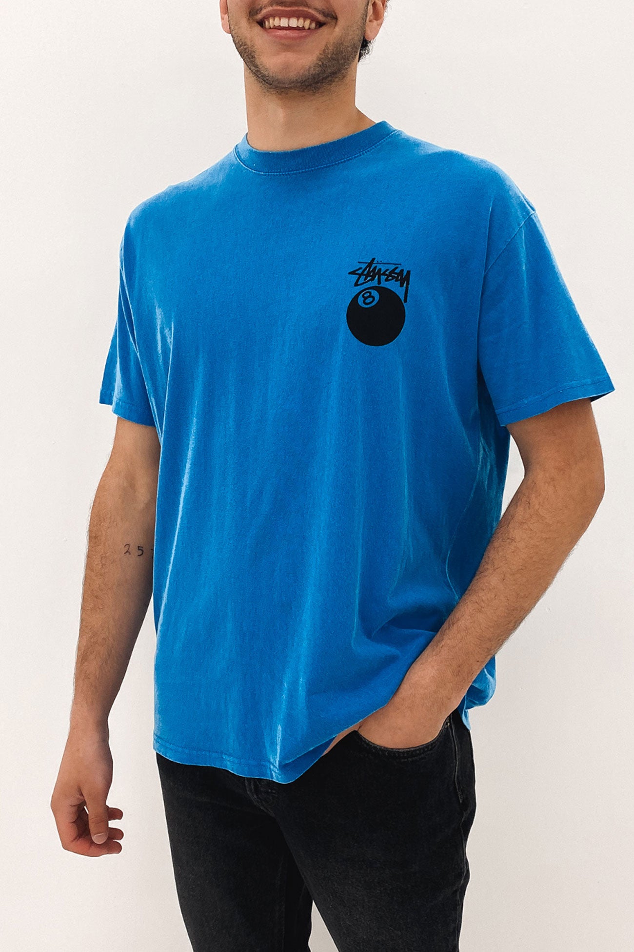 Pigment 8 Ball Short Sleeve Tee Pigment Strong Blue