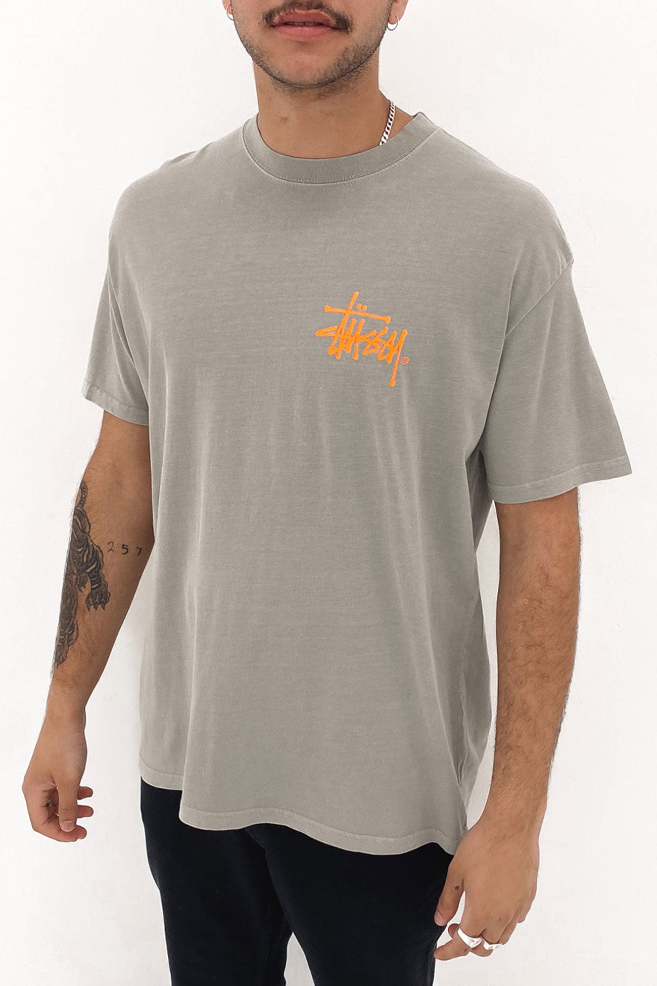 Pigment Shadow Graffiti Short Sleeve Tee Pigment Stone