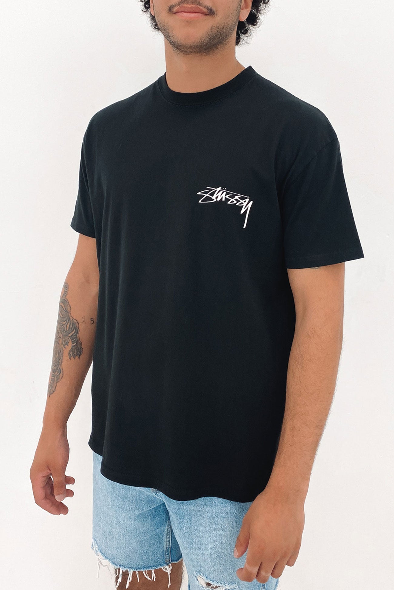 Pigment Smooth Stock Short Sleeve Tee Pigment Black