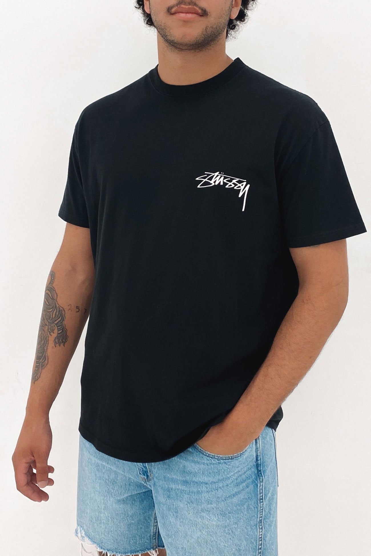 Pigment Smooth Stock Short Sleeve Tee Pigment Black