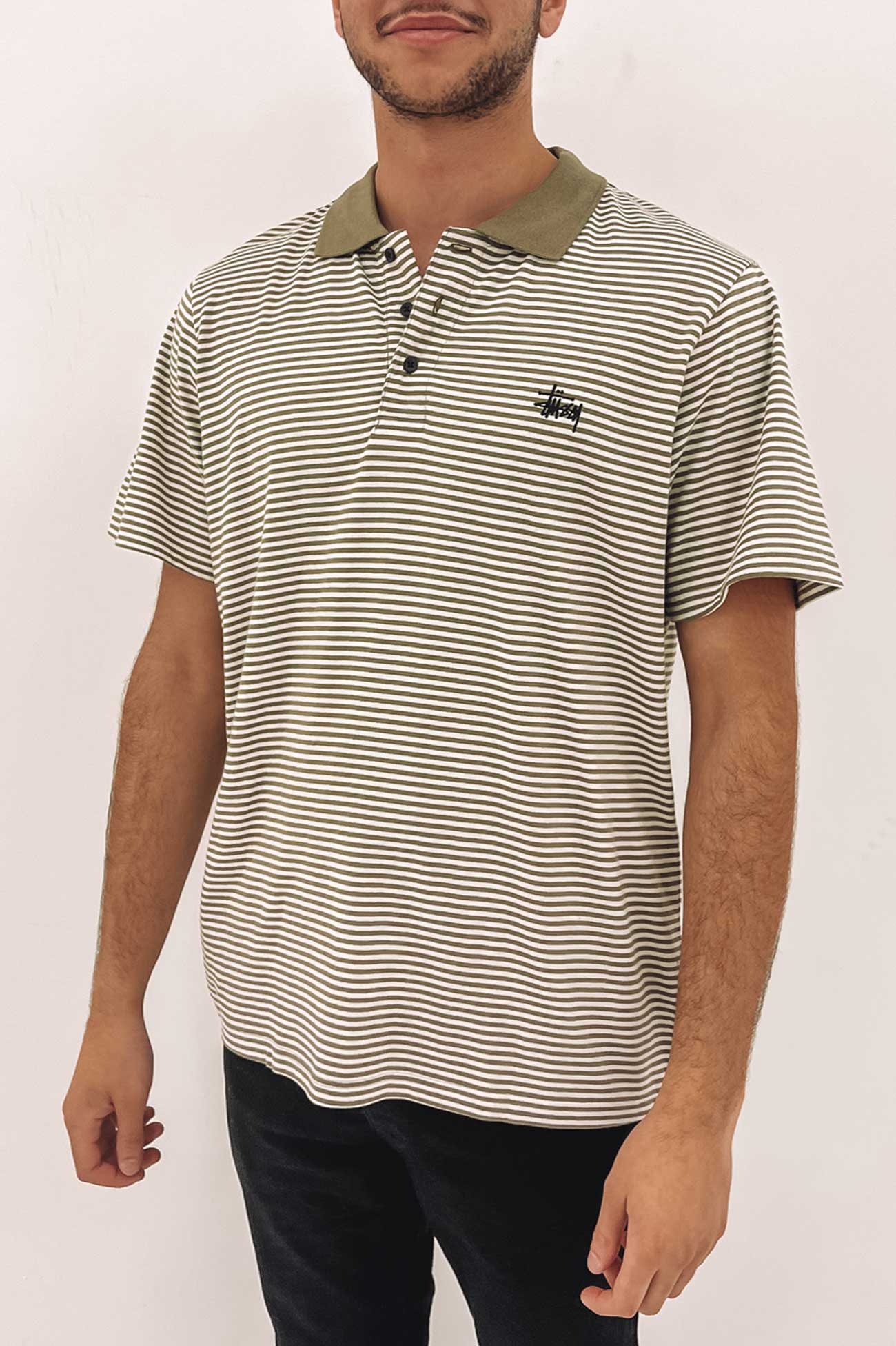 Pismo YD Short Sleeve Polo Dusty Khaki