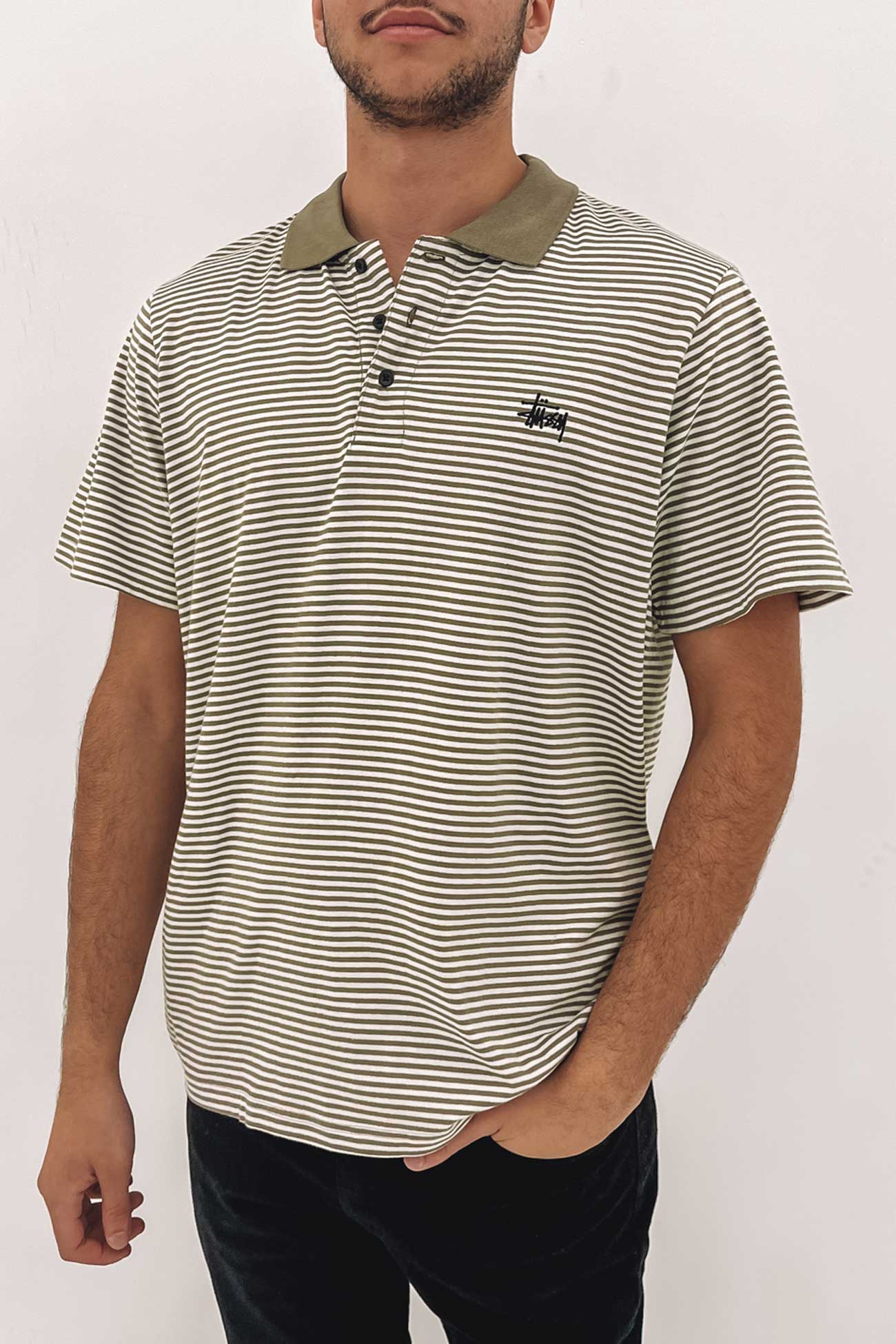 Pismo YD Short Sleeve Polo Dusty Khaki