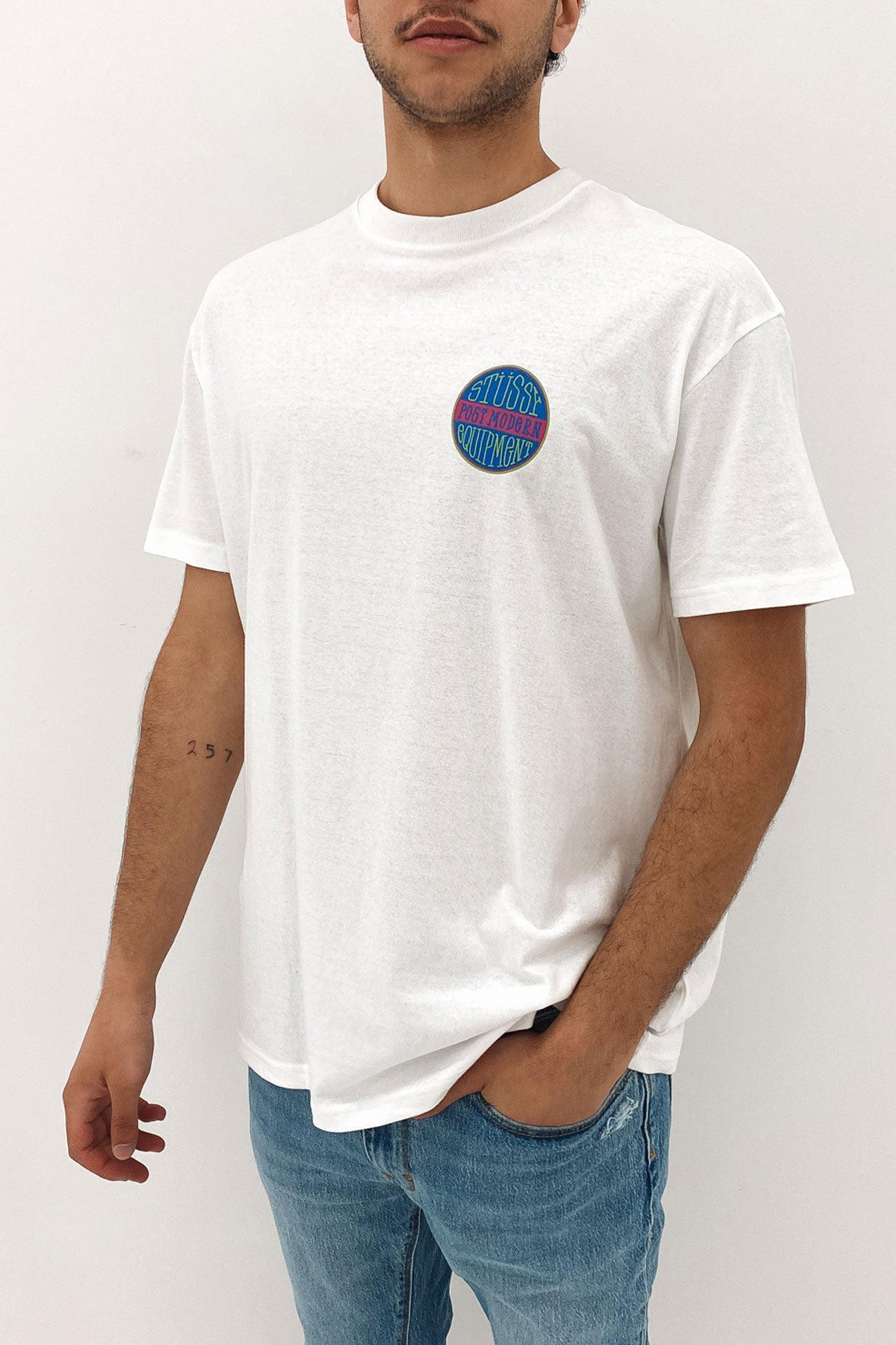 Post Modern Equipment Short Sleeve Tee White