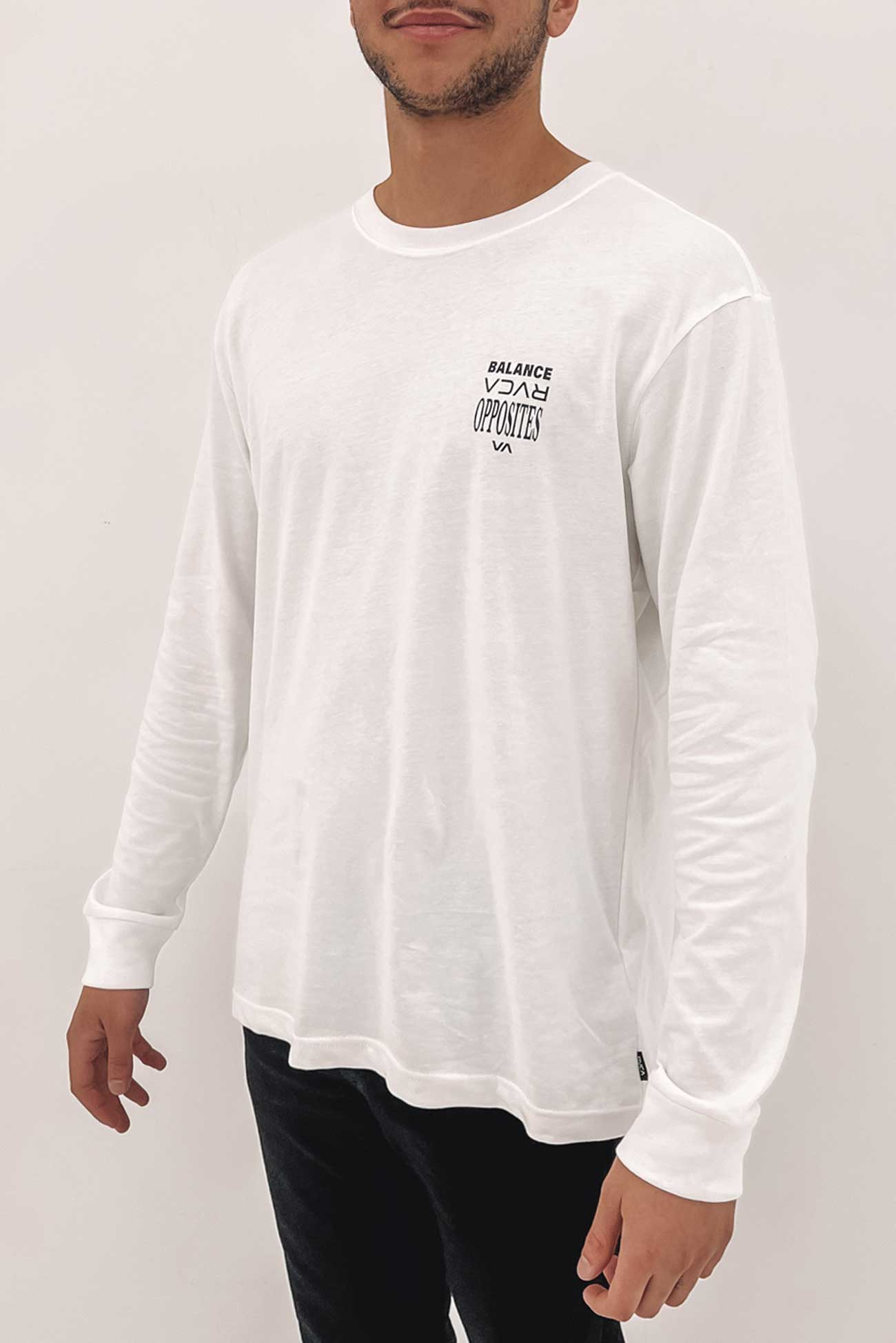 Prize Fight Long Sleeve Tee White