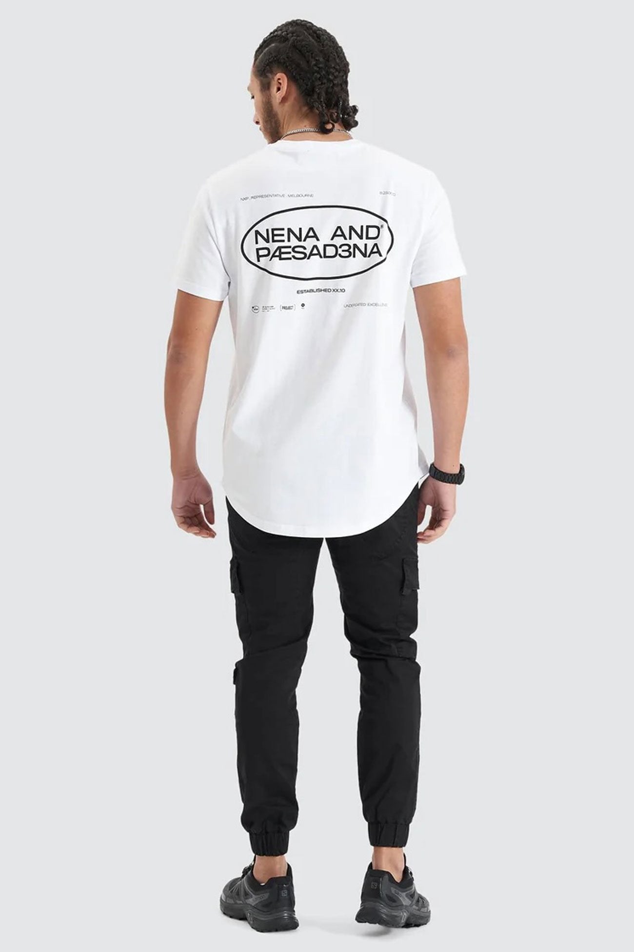 Project Dual Curved Tee Optical White