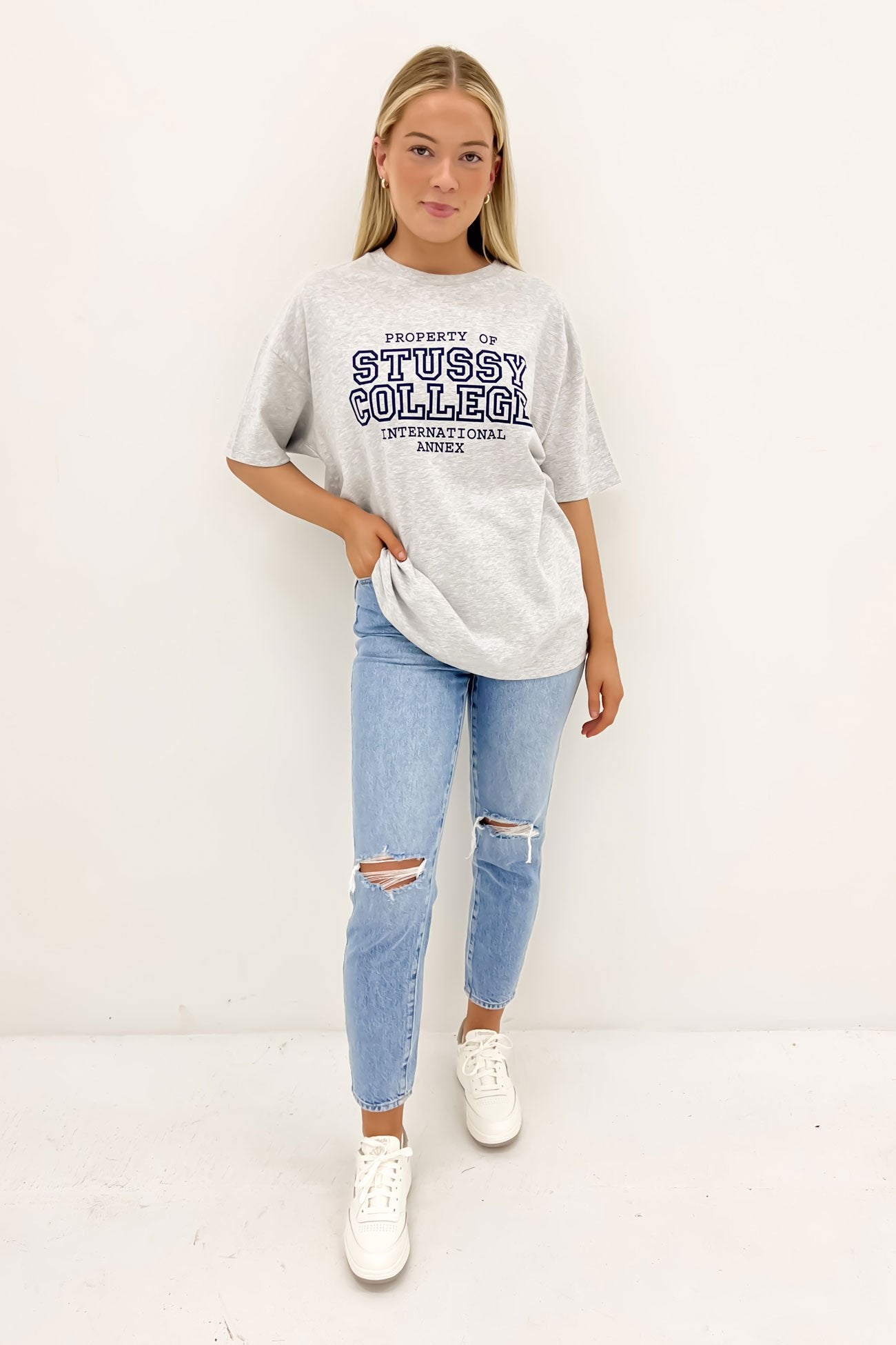 Property Of Relaxed Tee Ash Heather