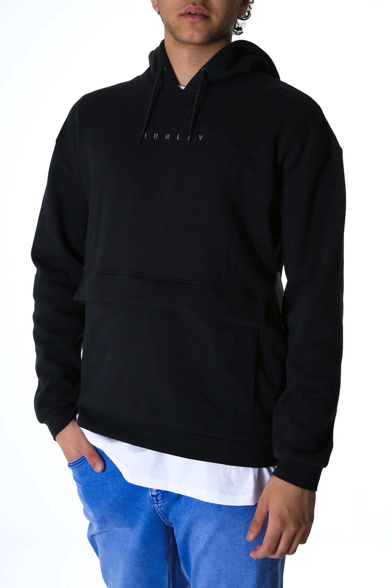 Quality Pullover Fleece Off Noir