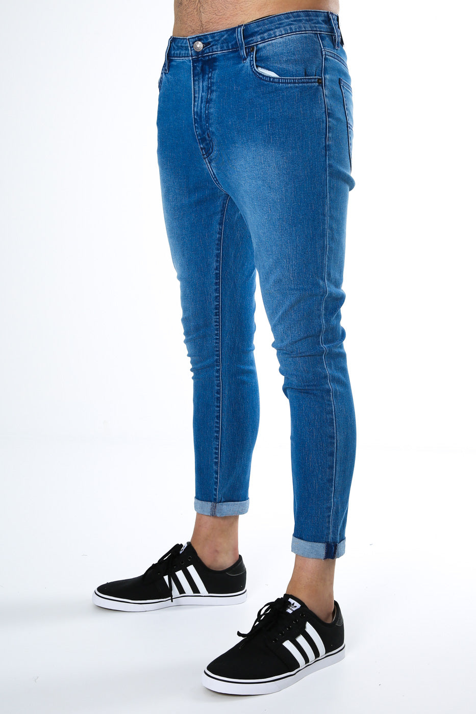 R1 Skinny Roller Jean Blue Steel