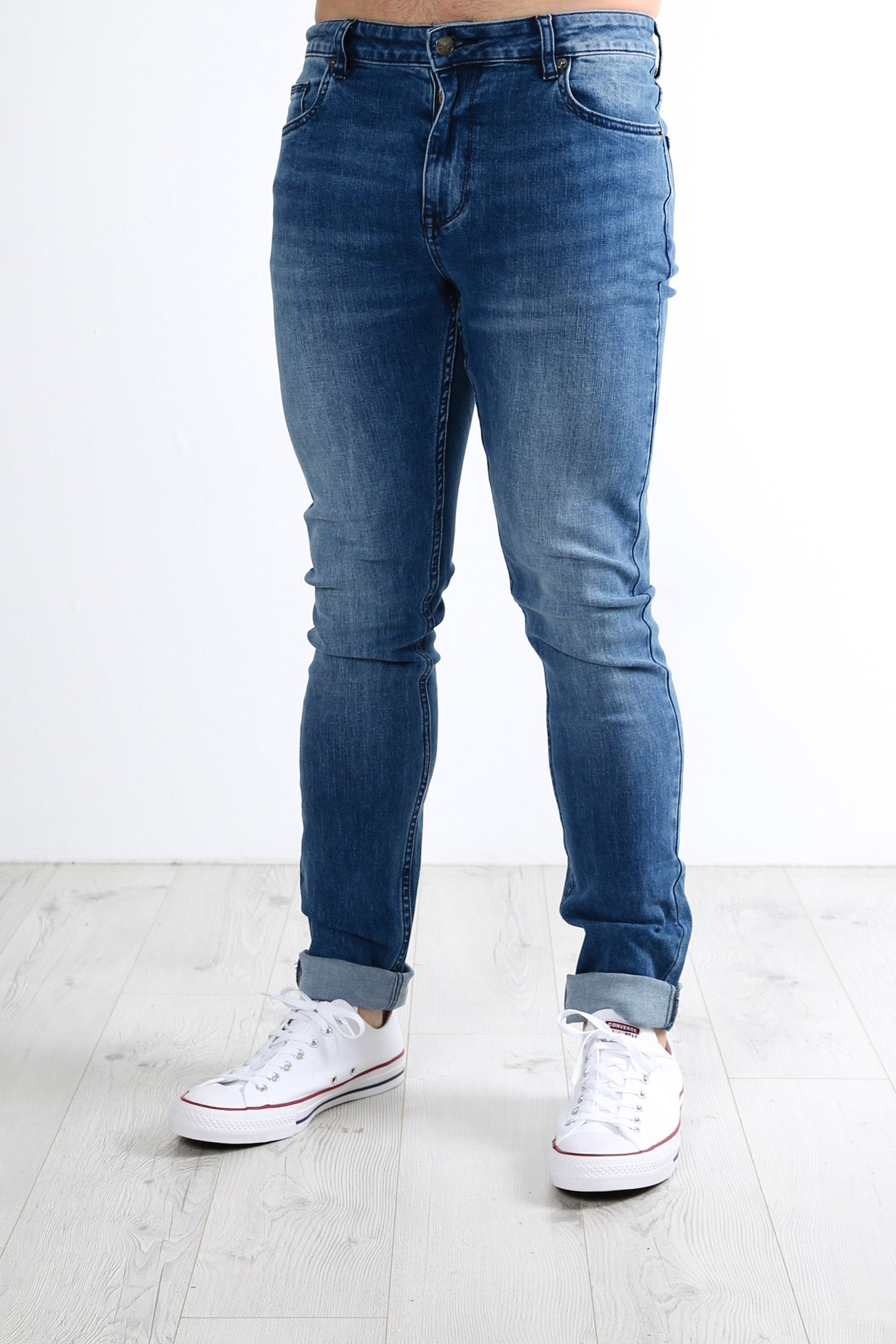 R2 Slim & Narrow Jean Blue Vain