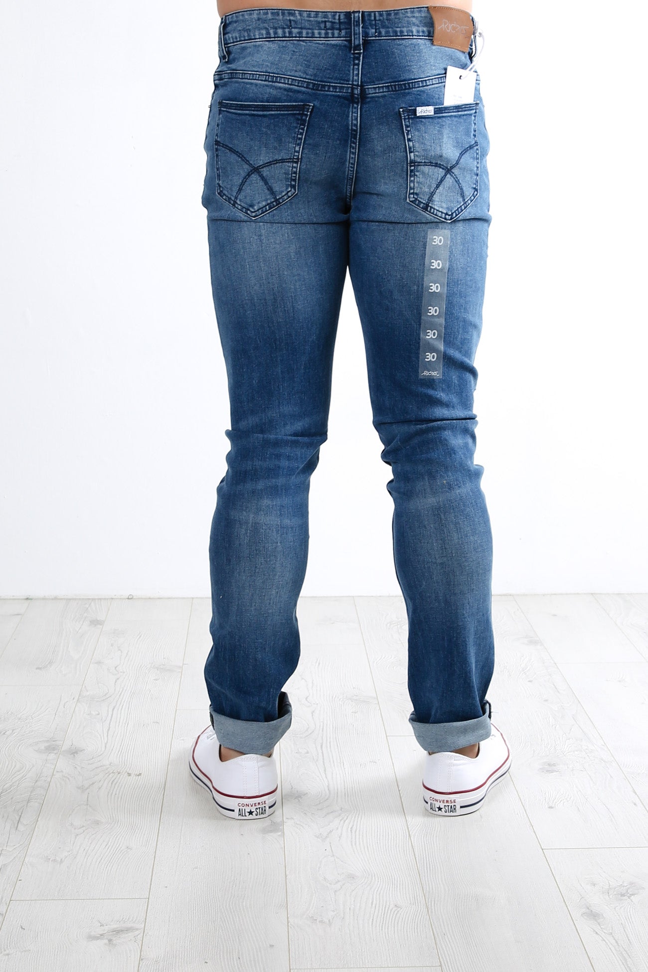 R2 Slim & Narrow Jean Blue Vain