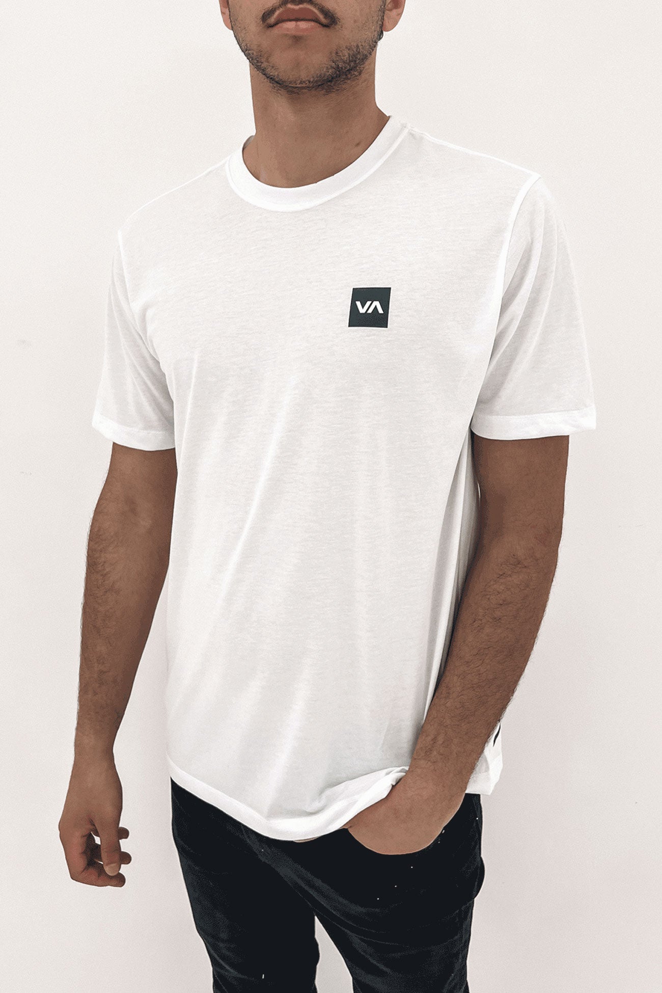 RVCA 2X Short Sleeve Tee White