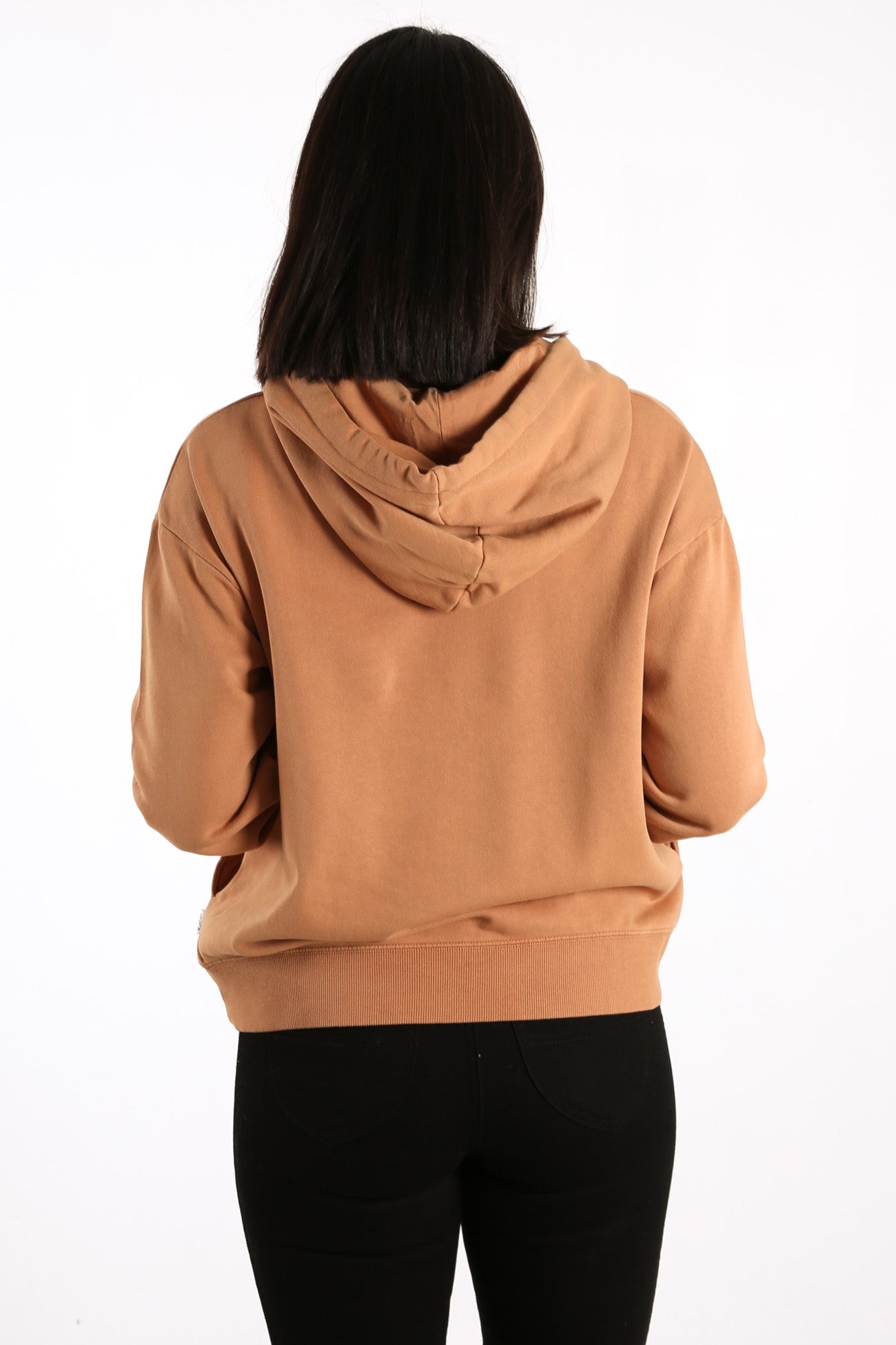 RVCA Flipped Pigment Hood Camel