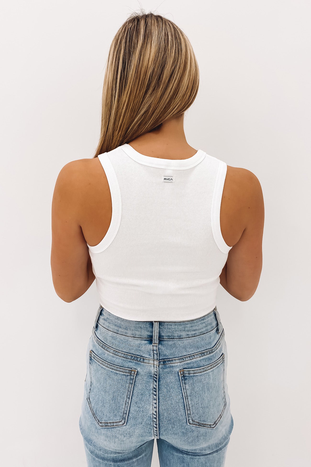 RVCA Go-Go Tank White