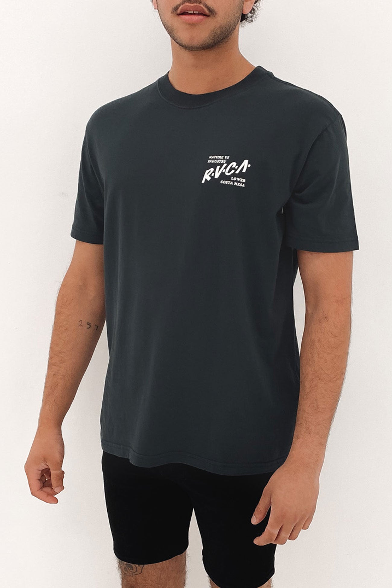 RVCA Lowers Short Sleeve Tee RVCA Black