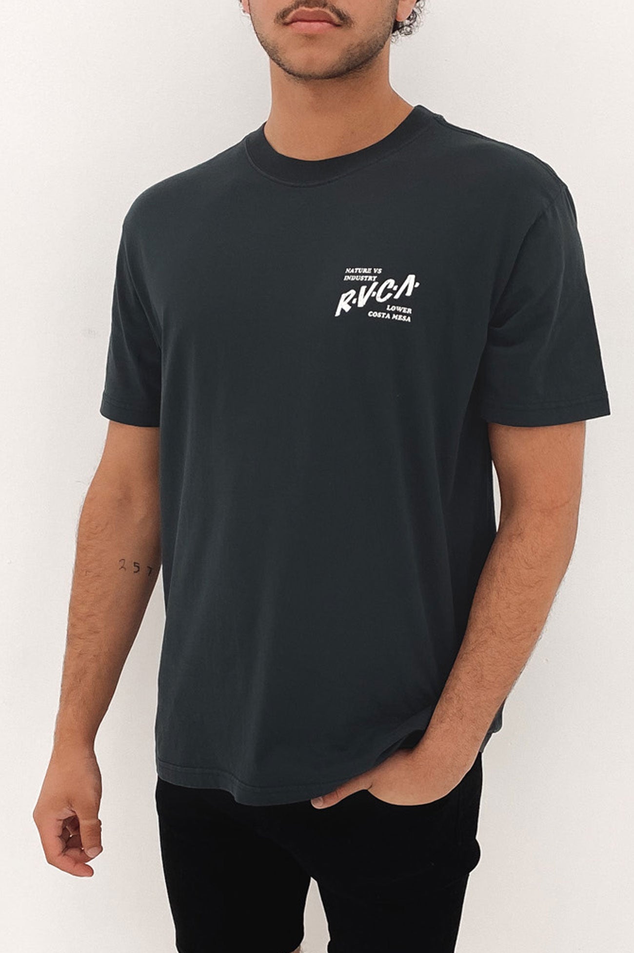 RVCA Lowers Short Sleeve Tee RVCA Black