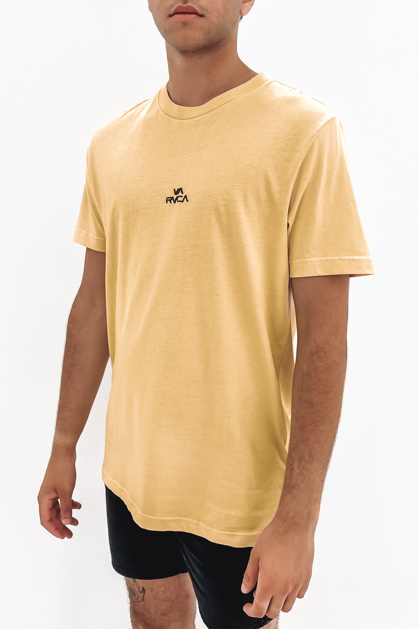 RVCA Slice Short Sleeve Tee Clay