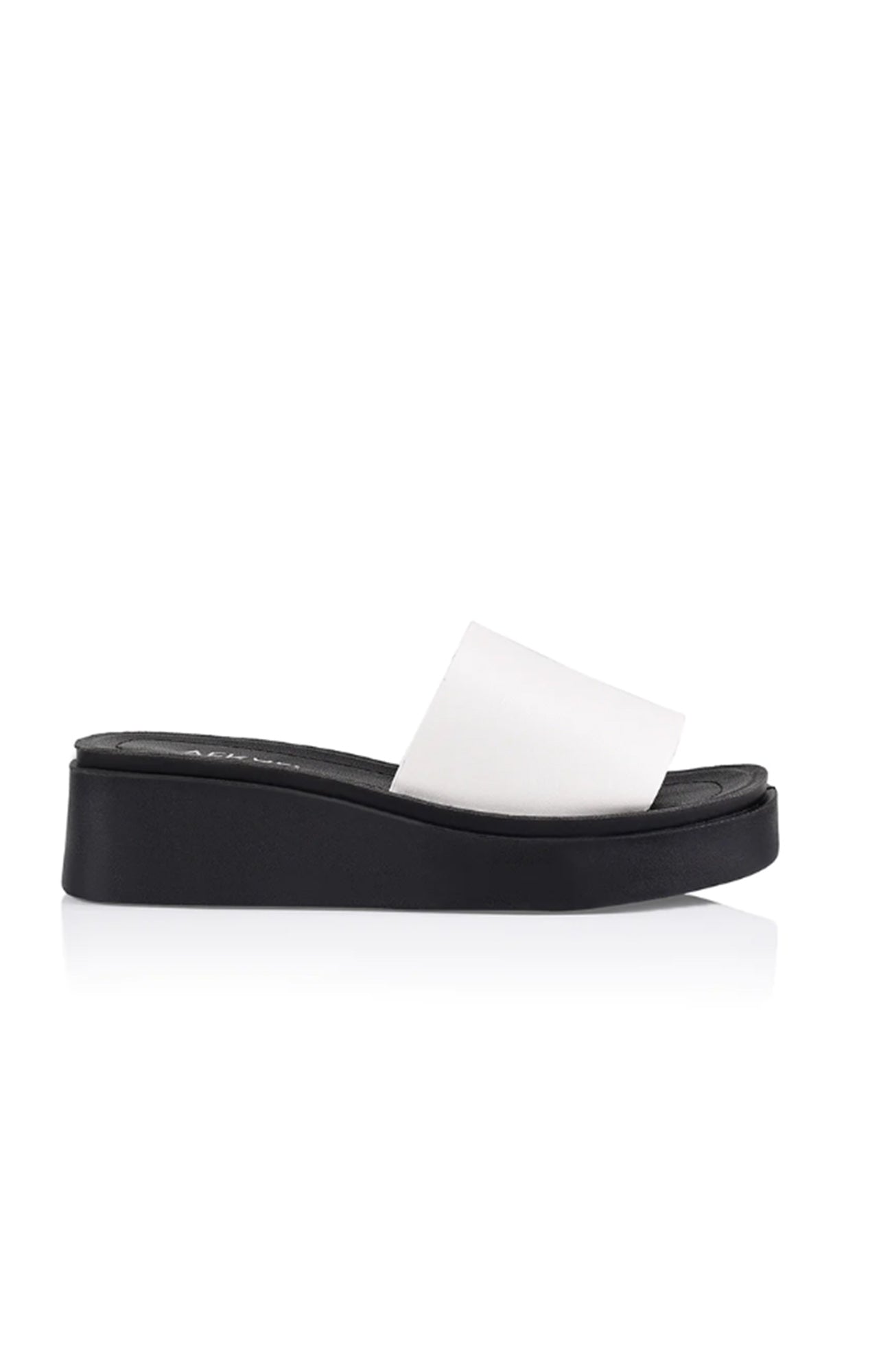 Rascal Sandal White Smooth