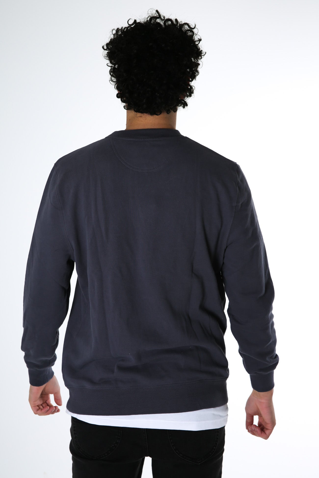 Relaxed Logo Sweater Graphite