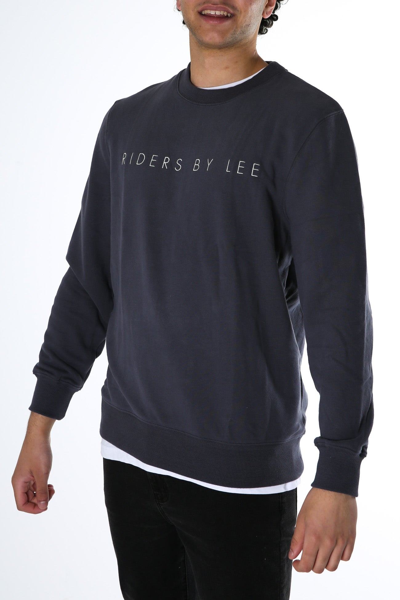 Relaxed Logo Sweater Graphite