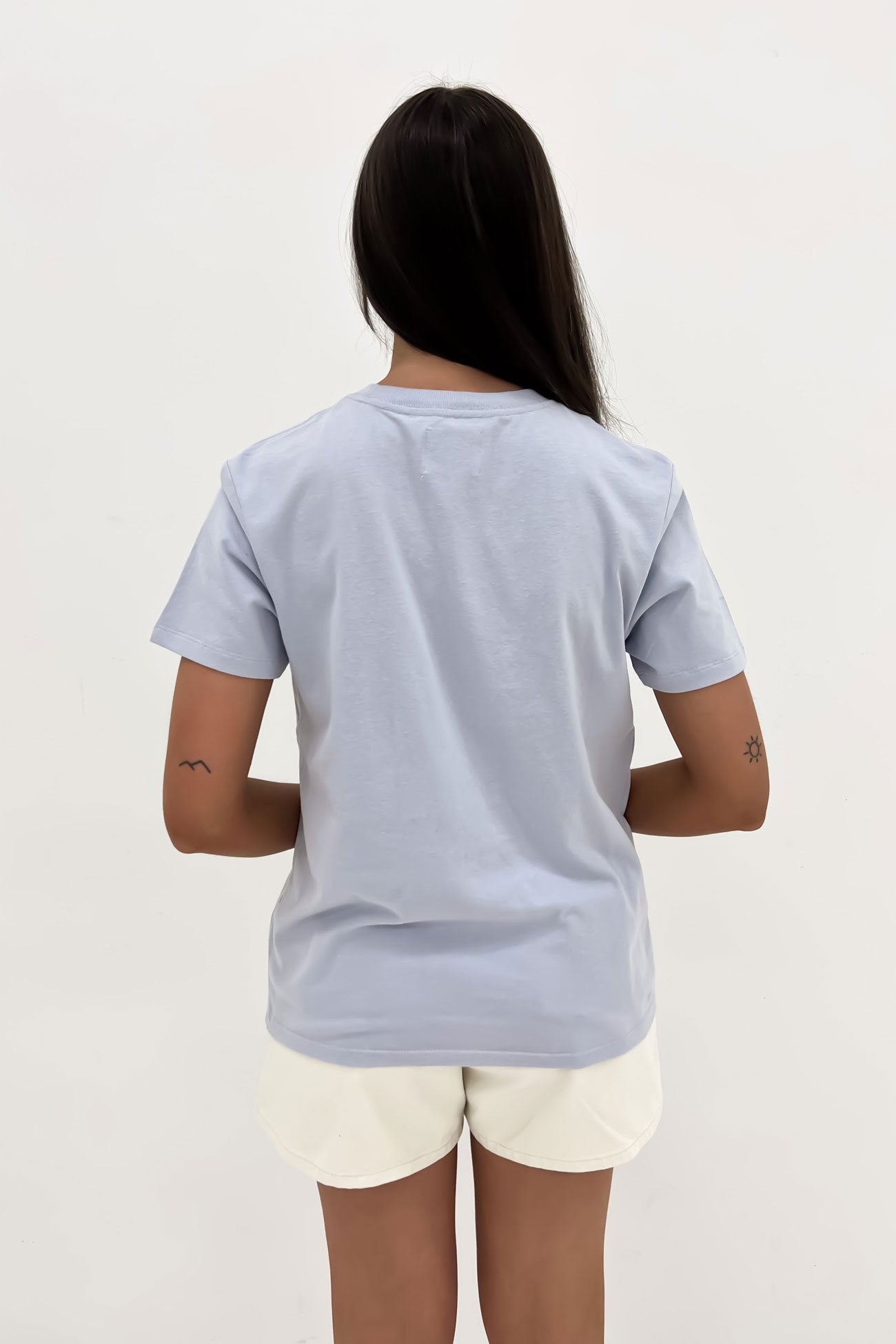 Relaxed Tee Blue Fade