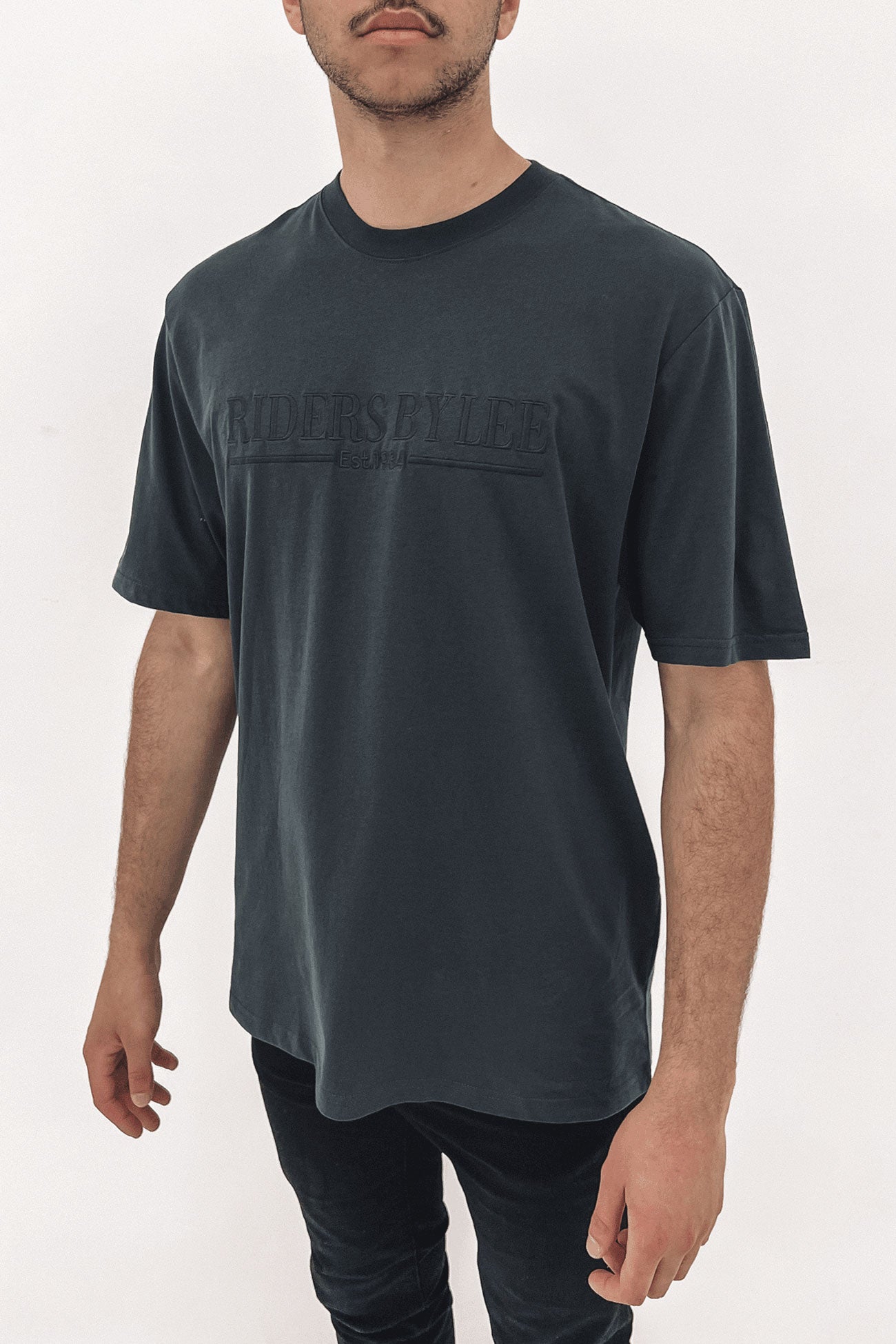 Relaxed Tee Washed Navy