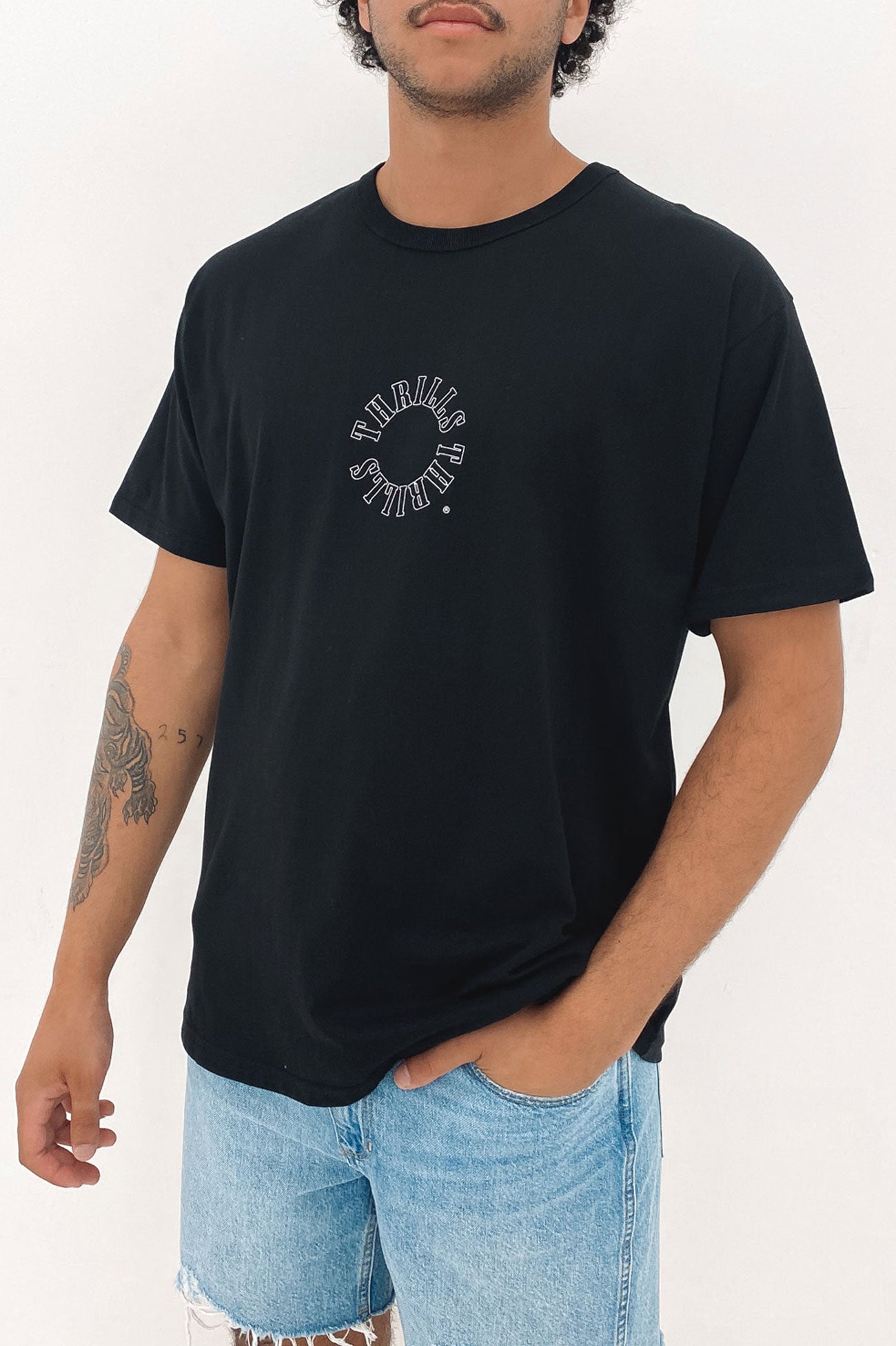 Revolutions Box Fit Tee Black