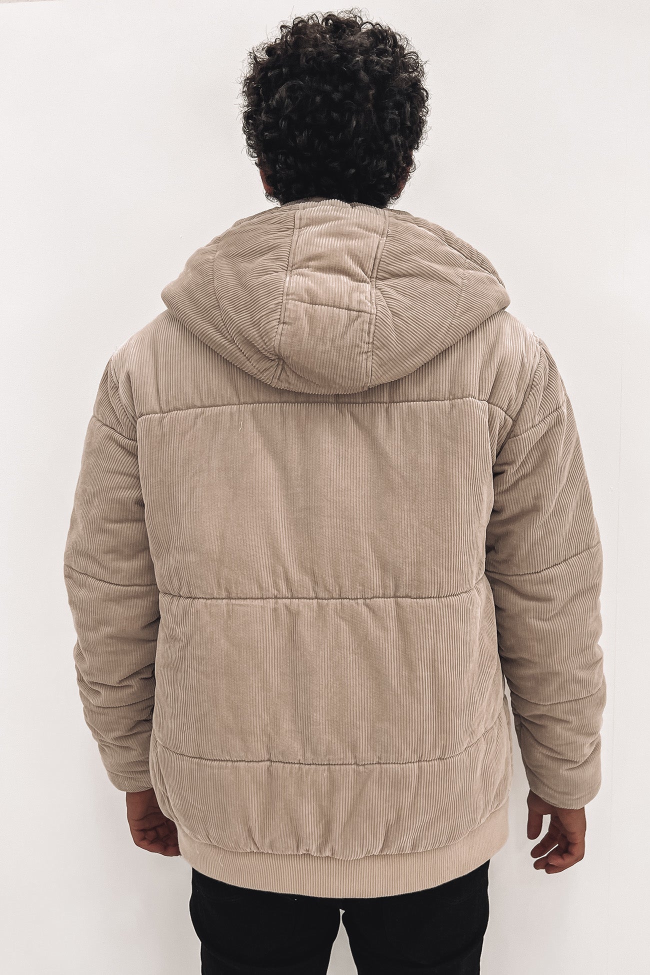 Ridgemont High Hooded Jacket Sand