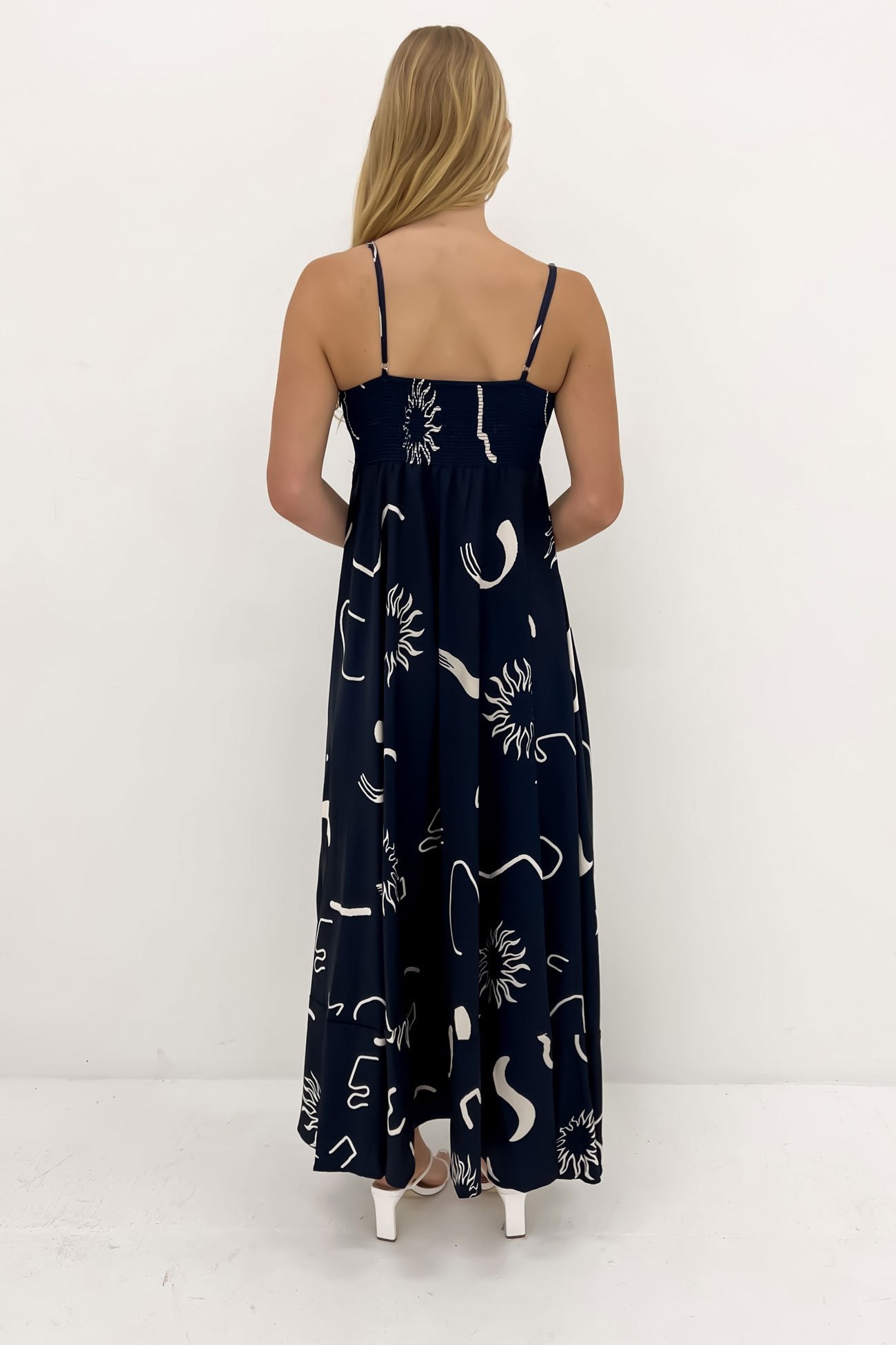 Riley Maxi Dress Navy