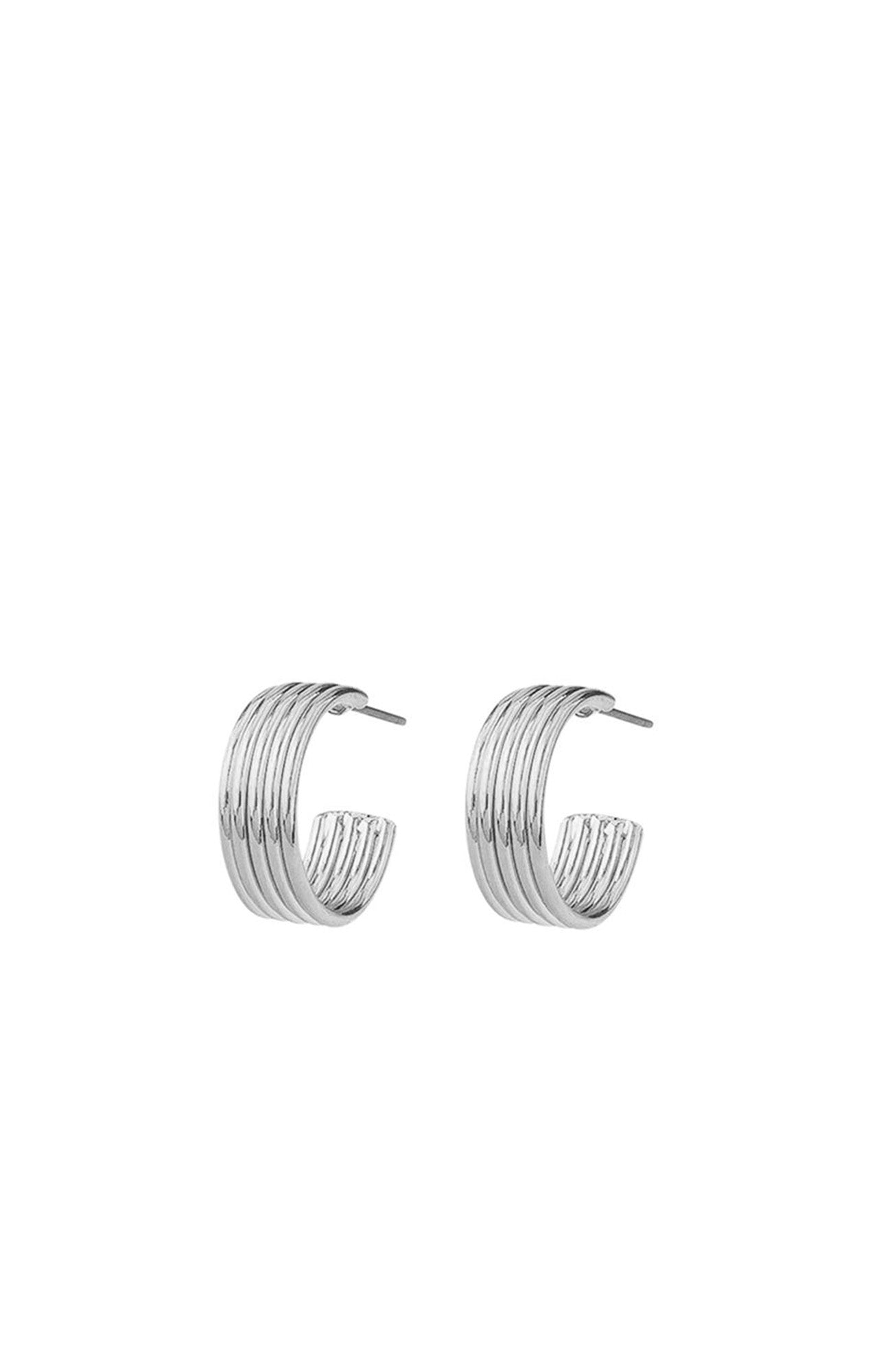 Rosie Hoops Silver