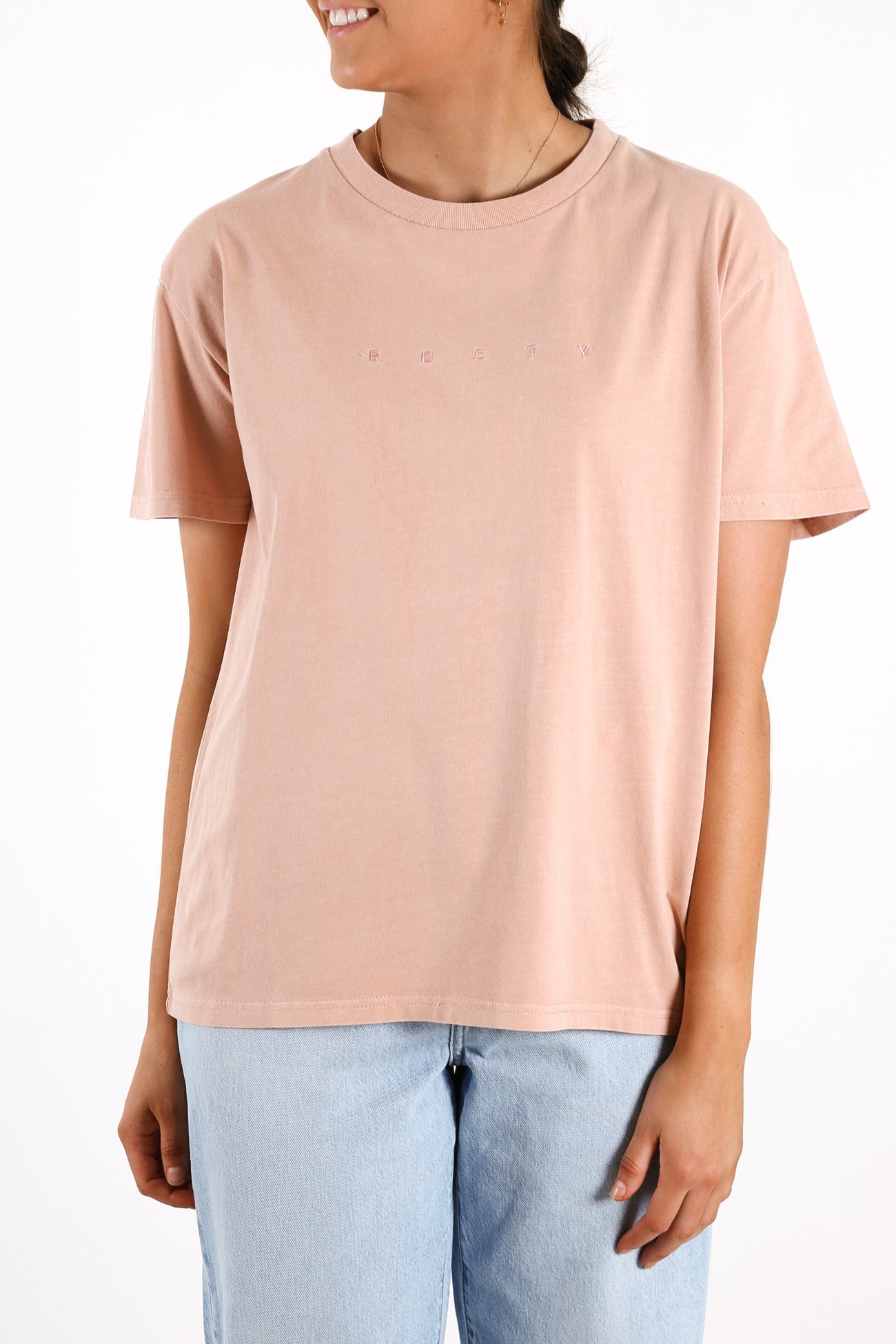 Essentials Ember Short Sleeve Rose Cloud