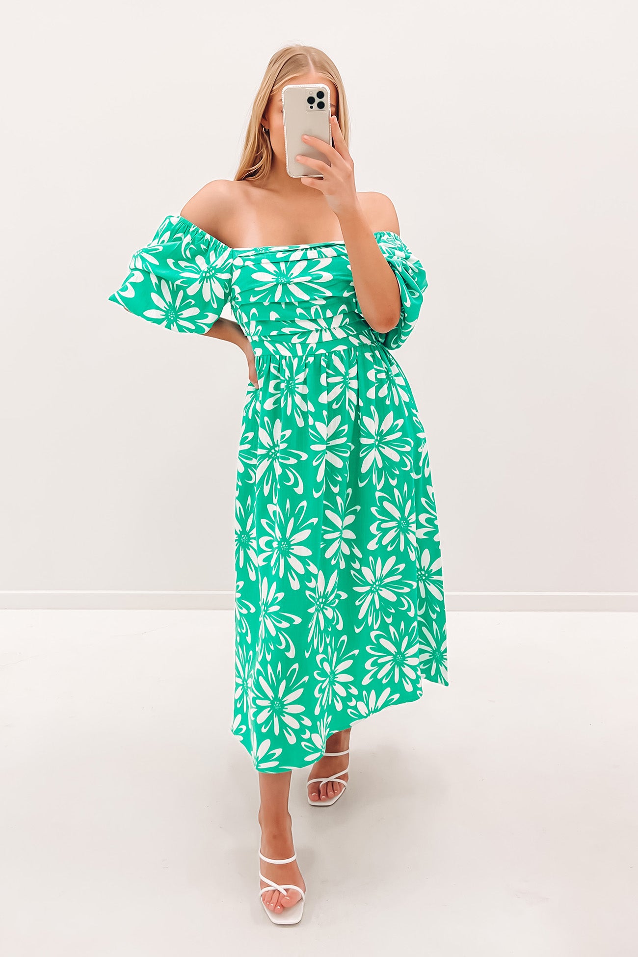 Ryder Midi Dress Green