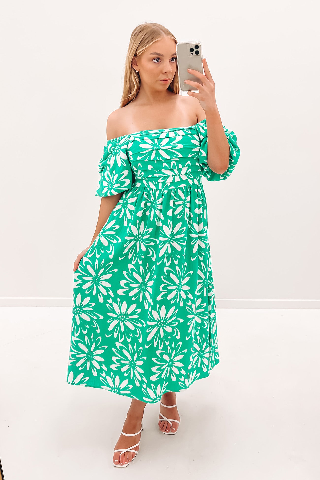 Ryder Midi Dress Green