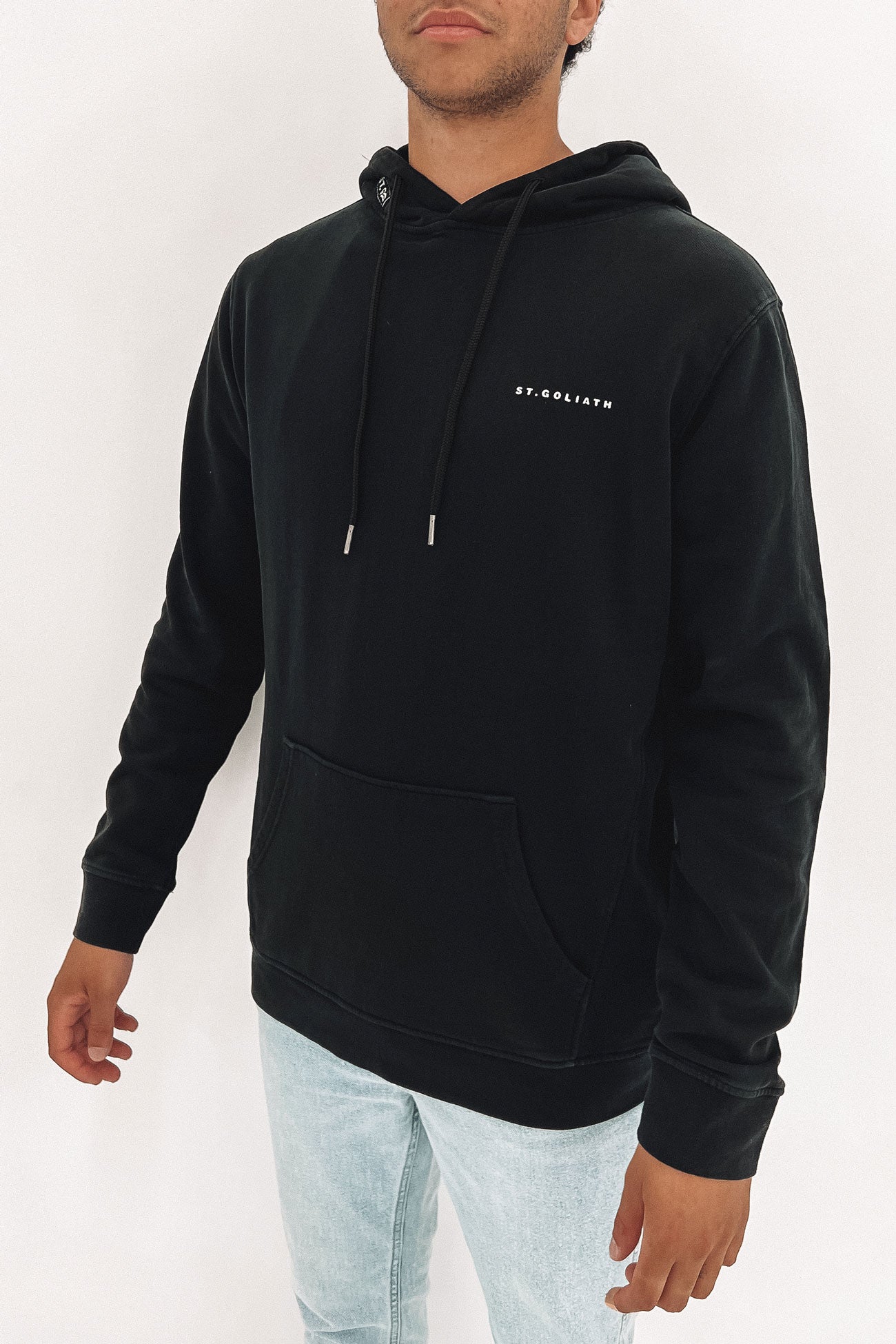 STG ES Hoody Washed Black