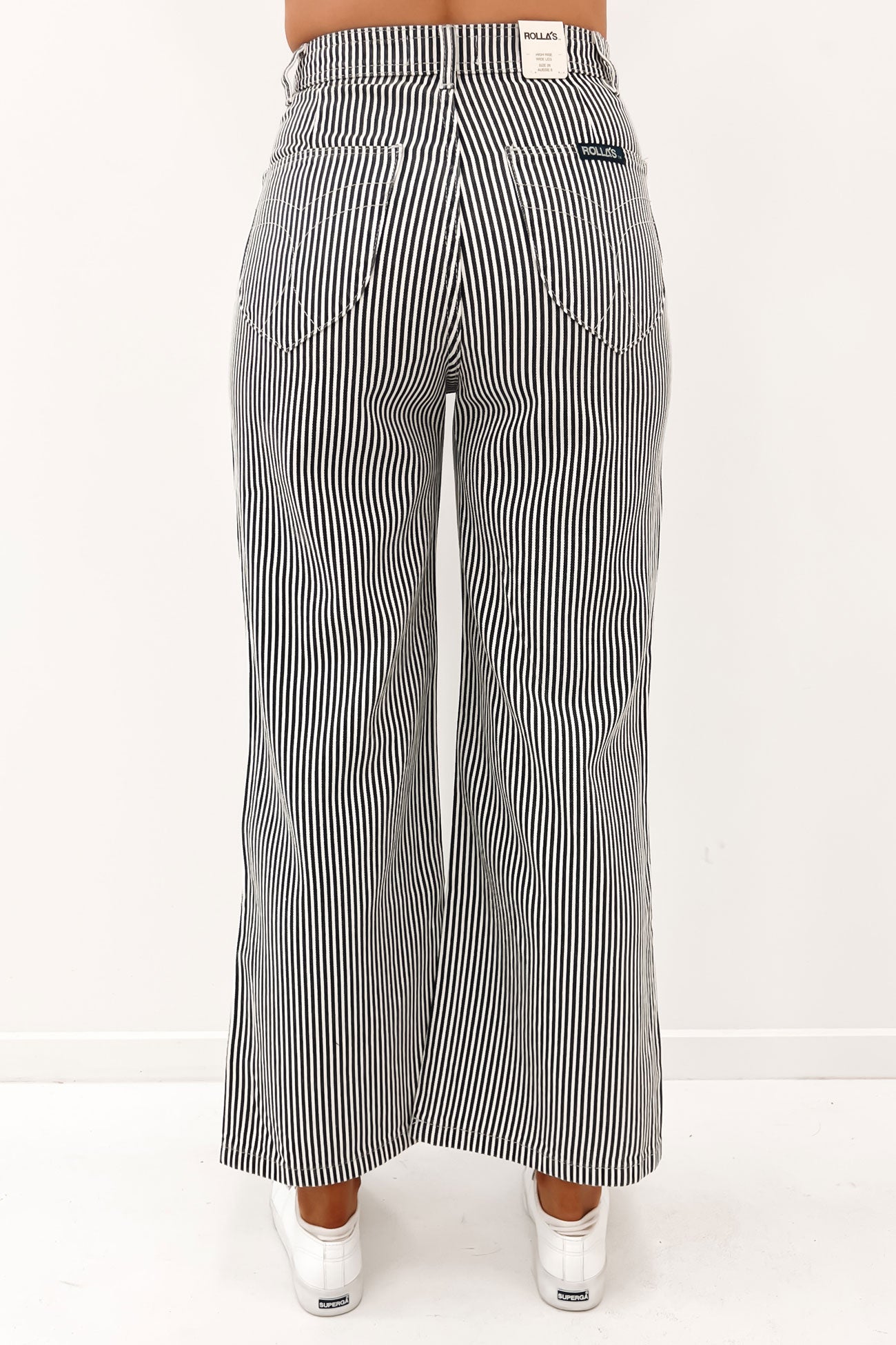 Sailor Pant Lyocell Capri Stripe