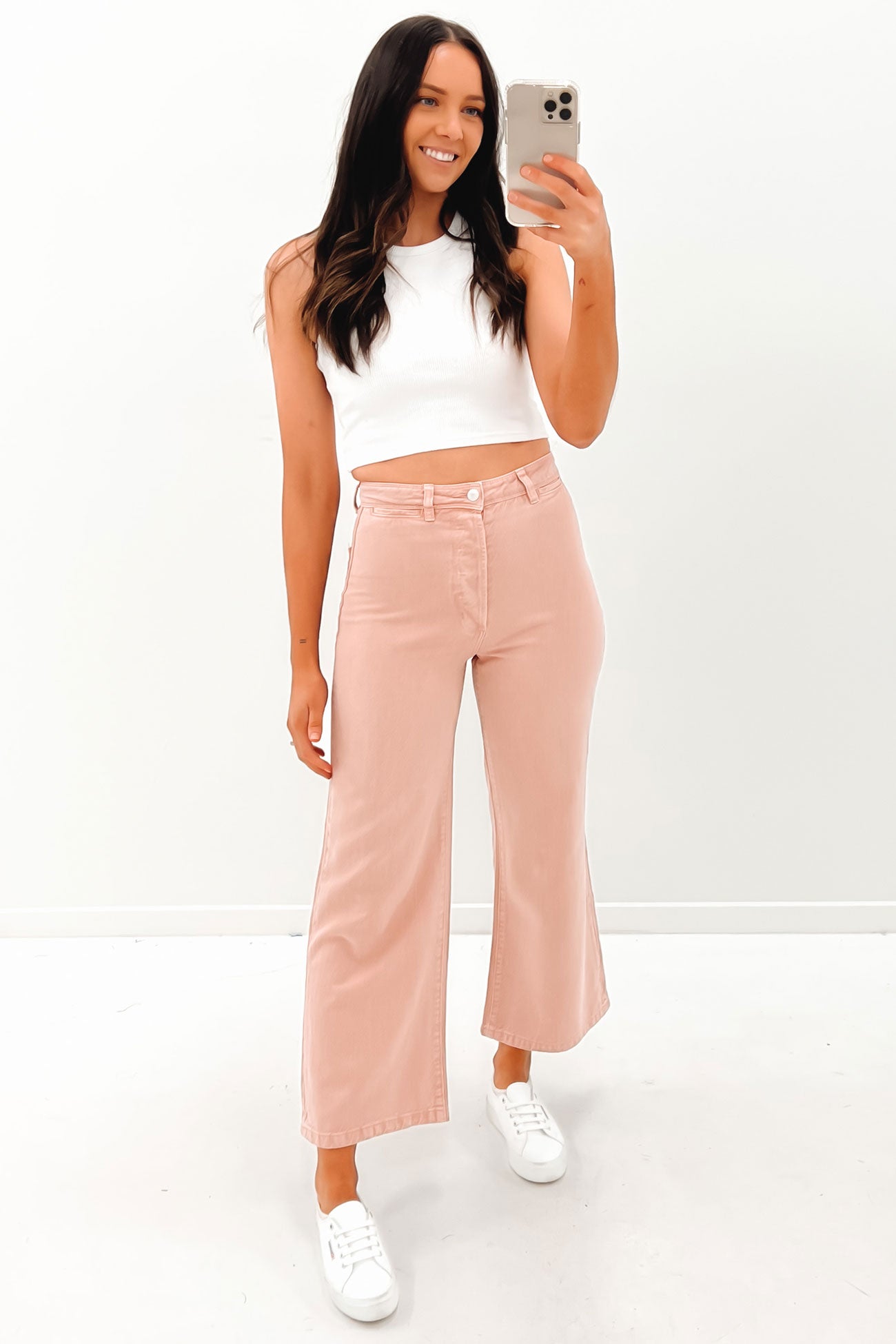 Sailor Pant Lyocell Peony