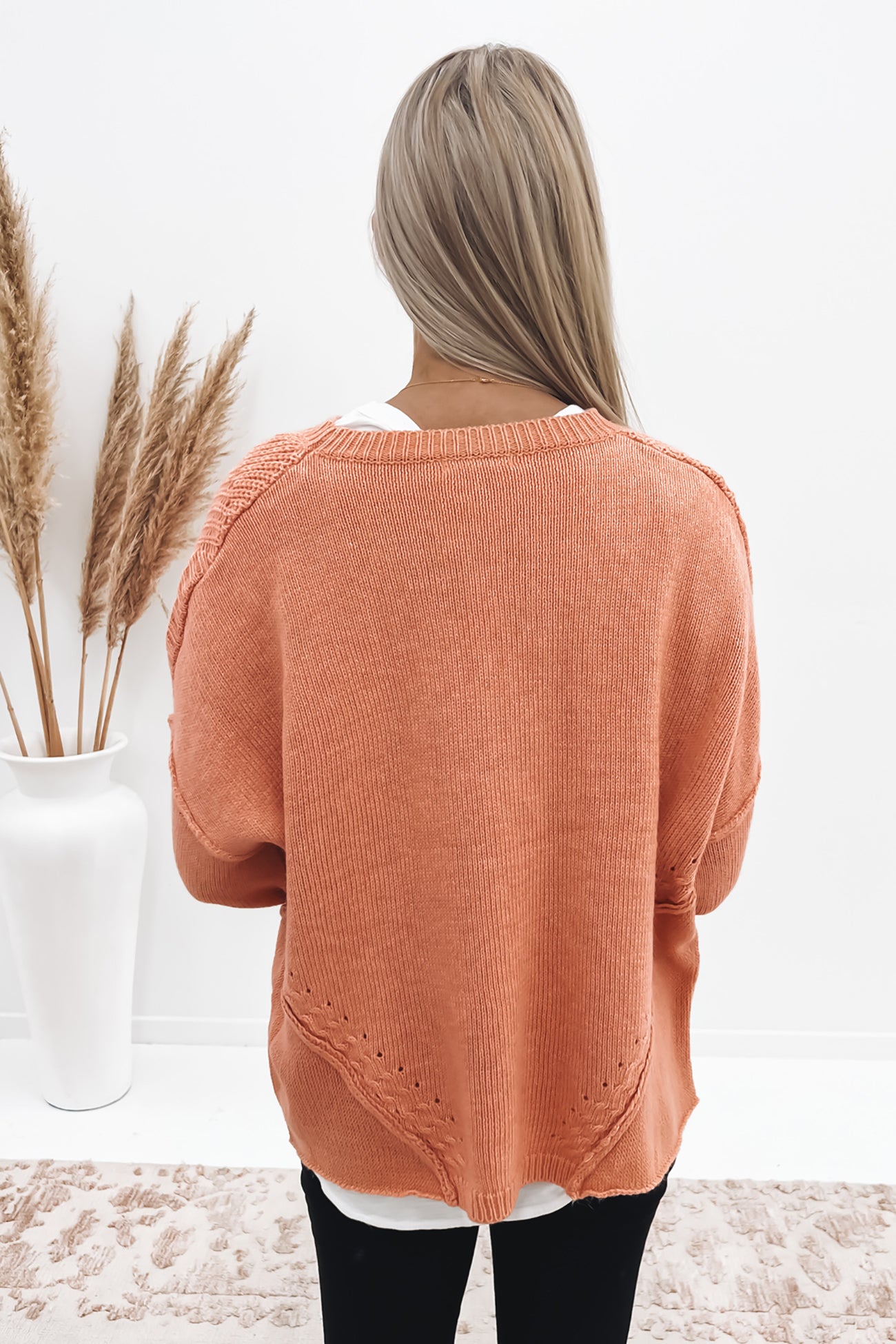 Salli Knit Orange