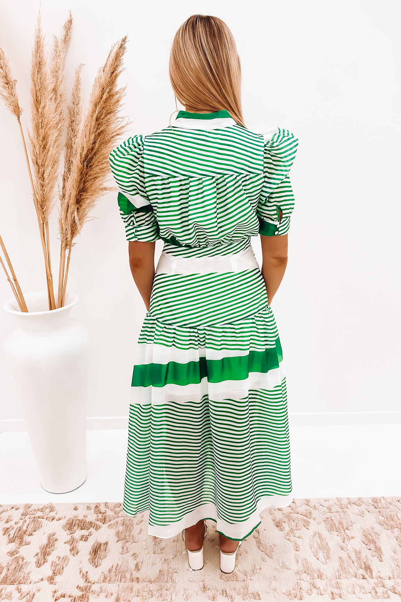 Sasha Midi Dress Green