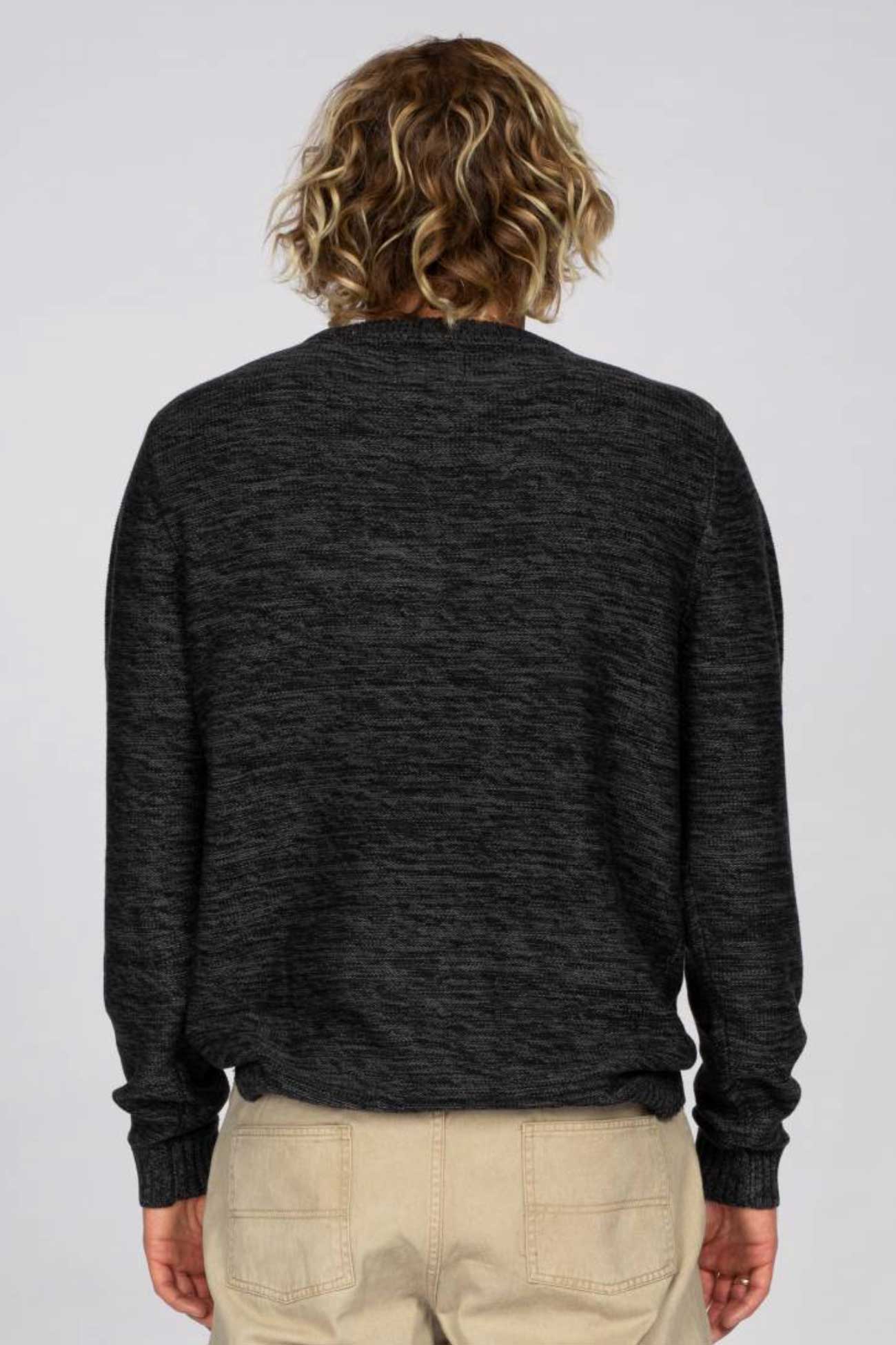 Skyliner Crew Neck Knit Charcoal