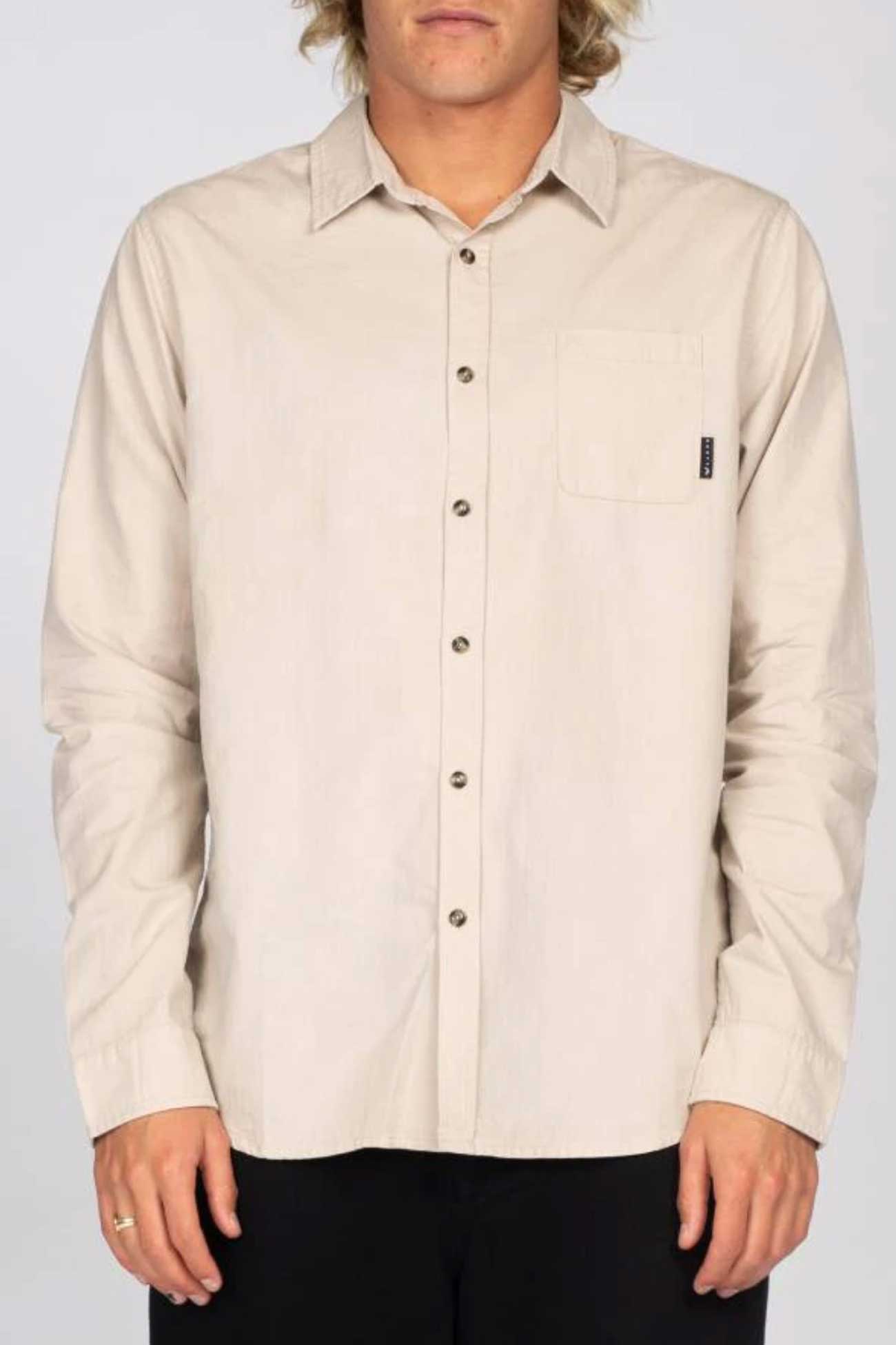 Pacific Atoll Long Sleeve Shirt Oatmeal