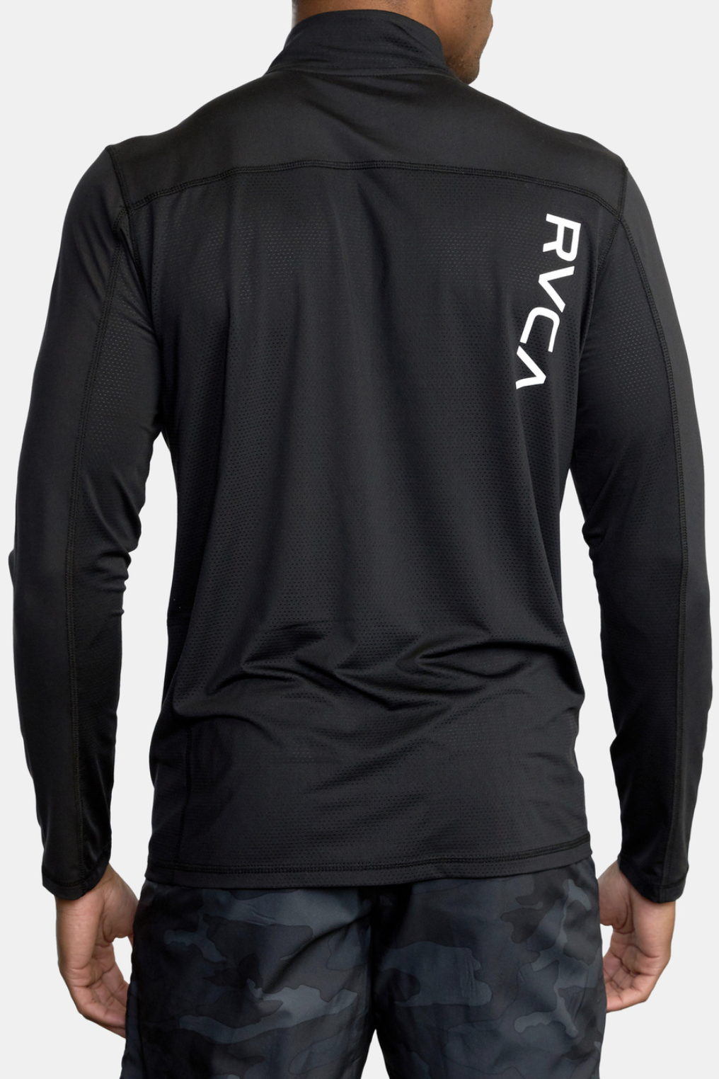 Sport Vent Half-Zip Pullover Black