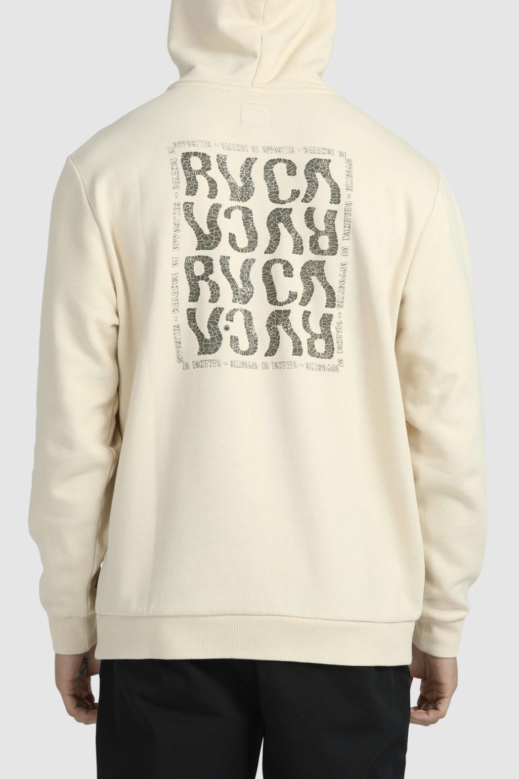 RVCA Wave Hoodie Bleached