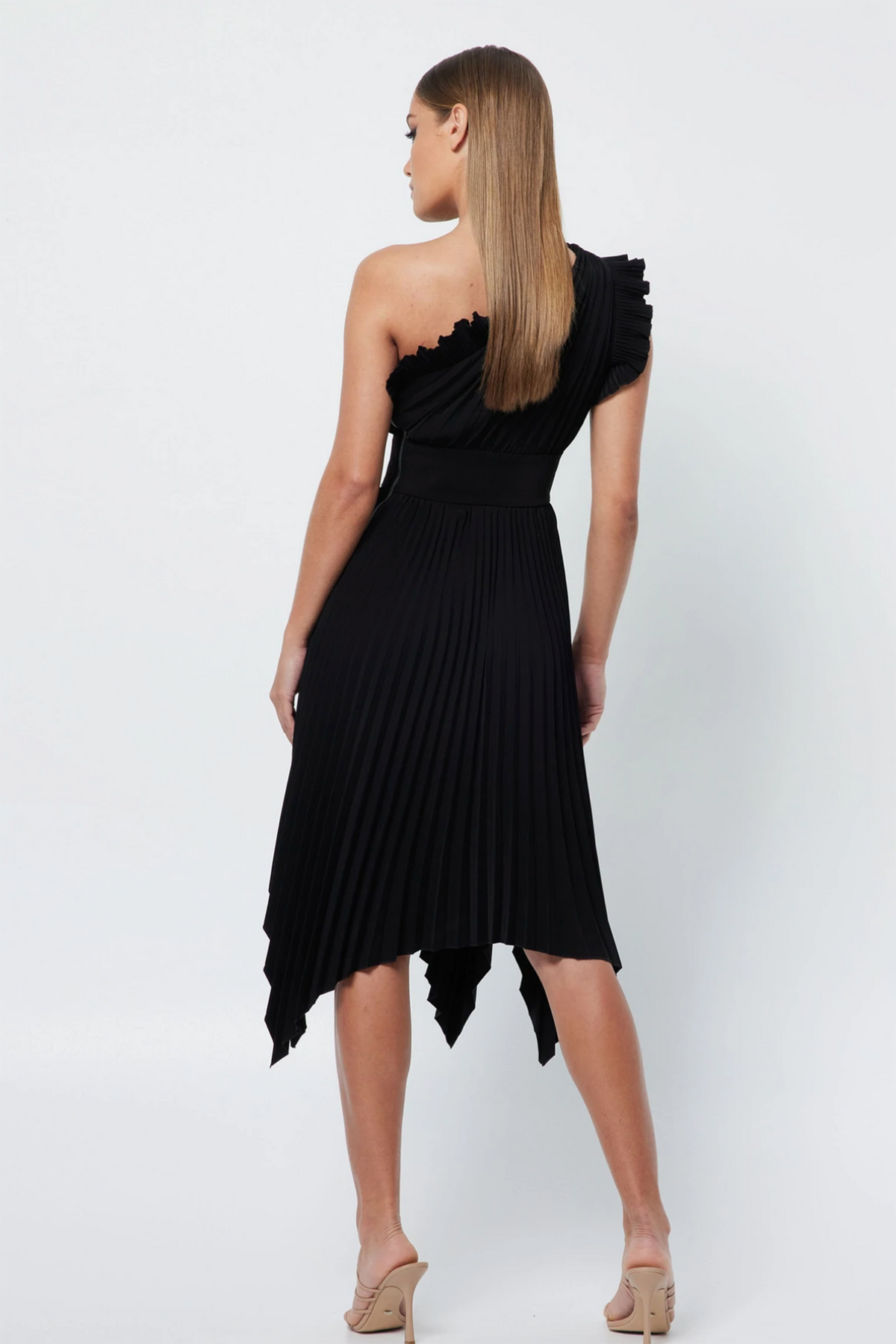 Heavy Ribbed Longsleeve Mini Dress - Black – BOA