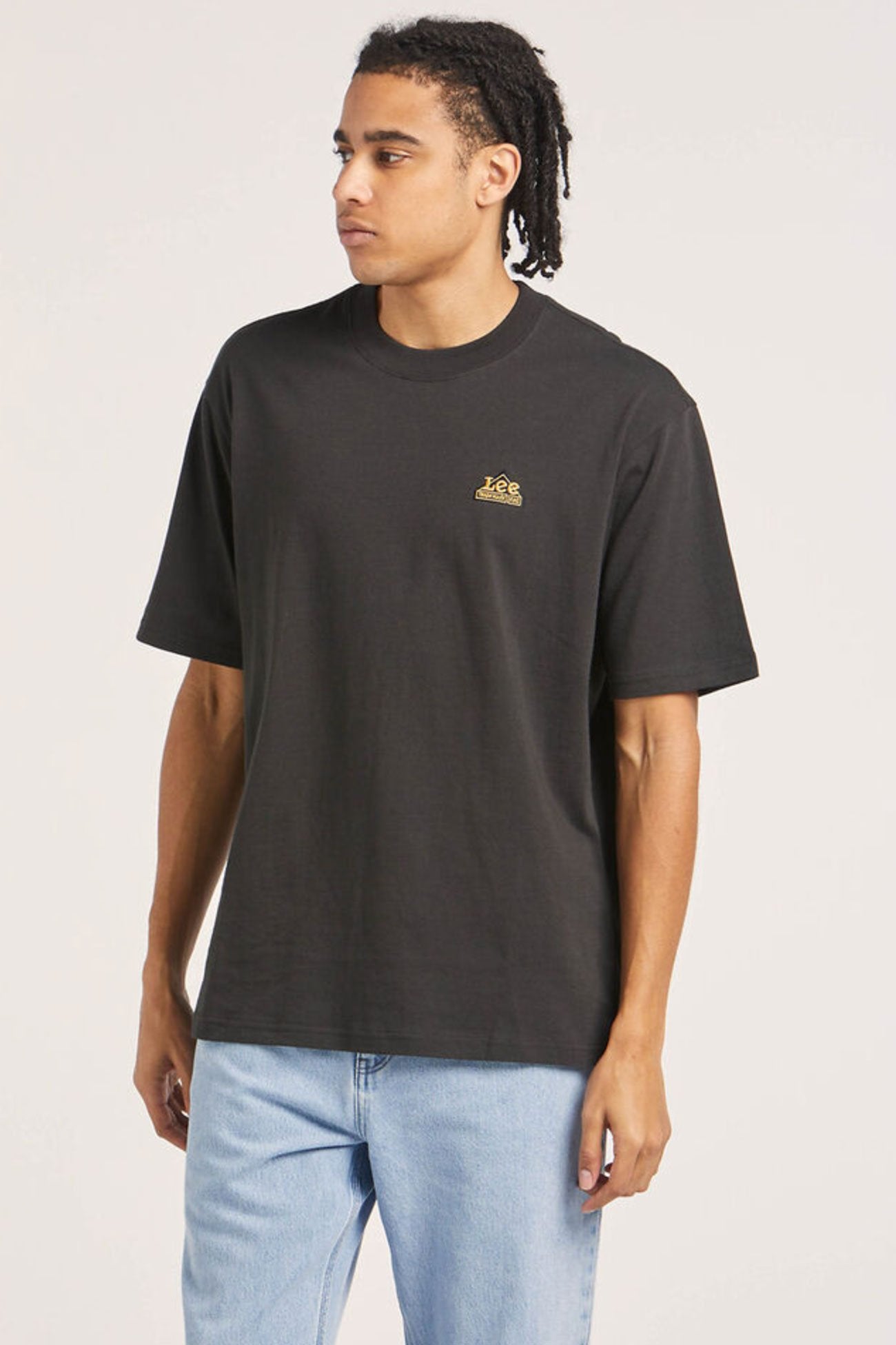 Kansas Baggy Tee Worn Black