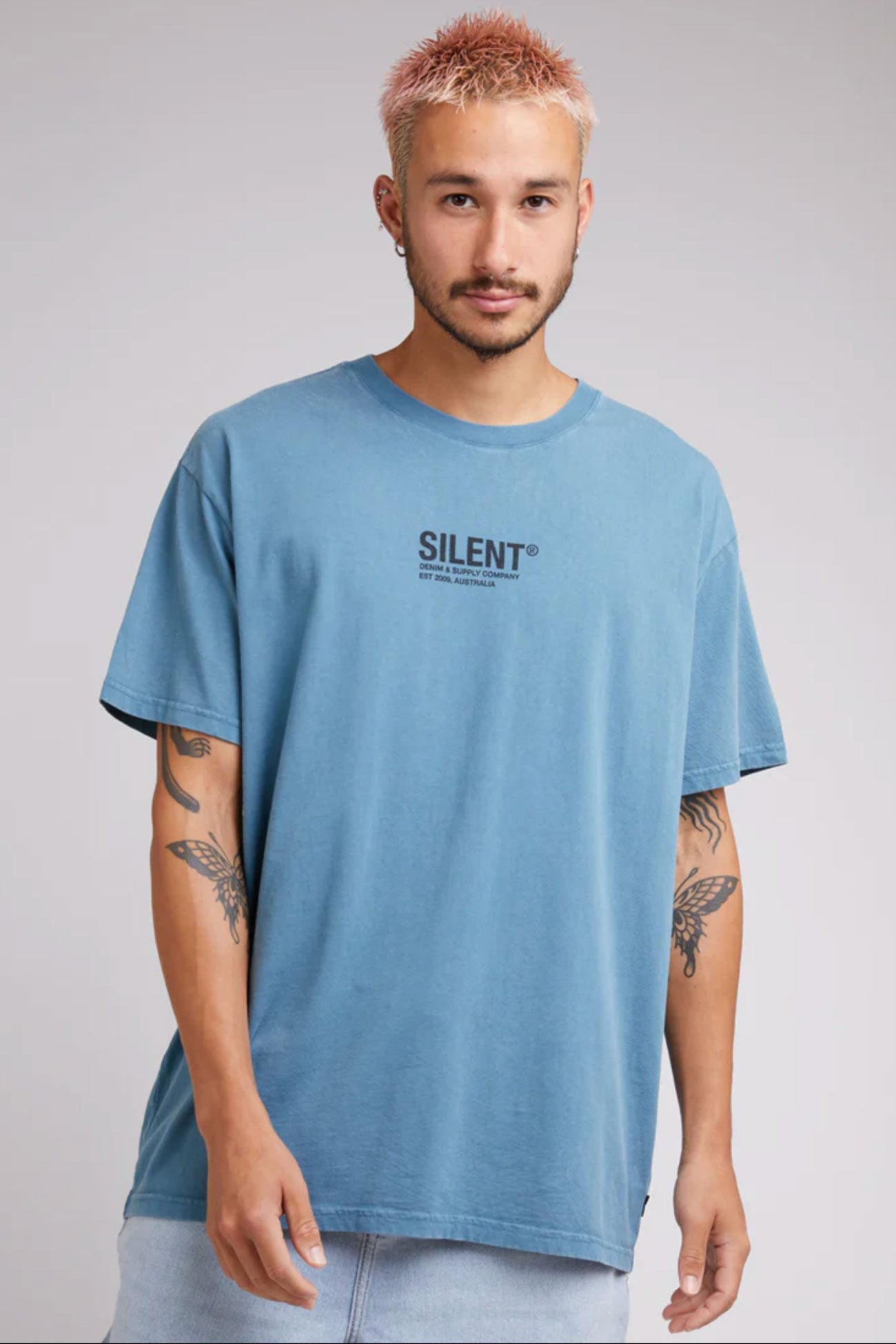 Icon Tee Ocean Blue