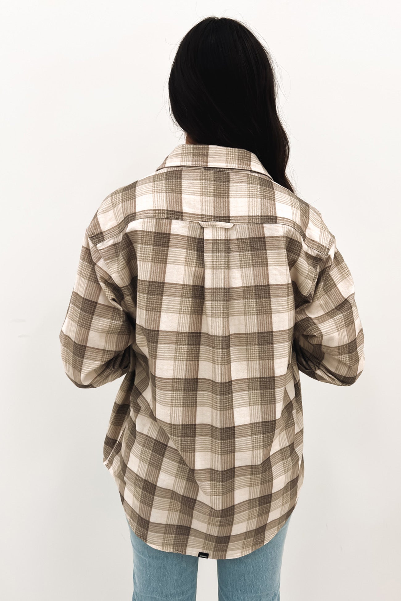 Section Oversized Flannel Overcast